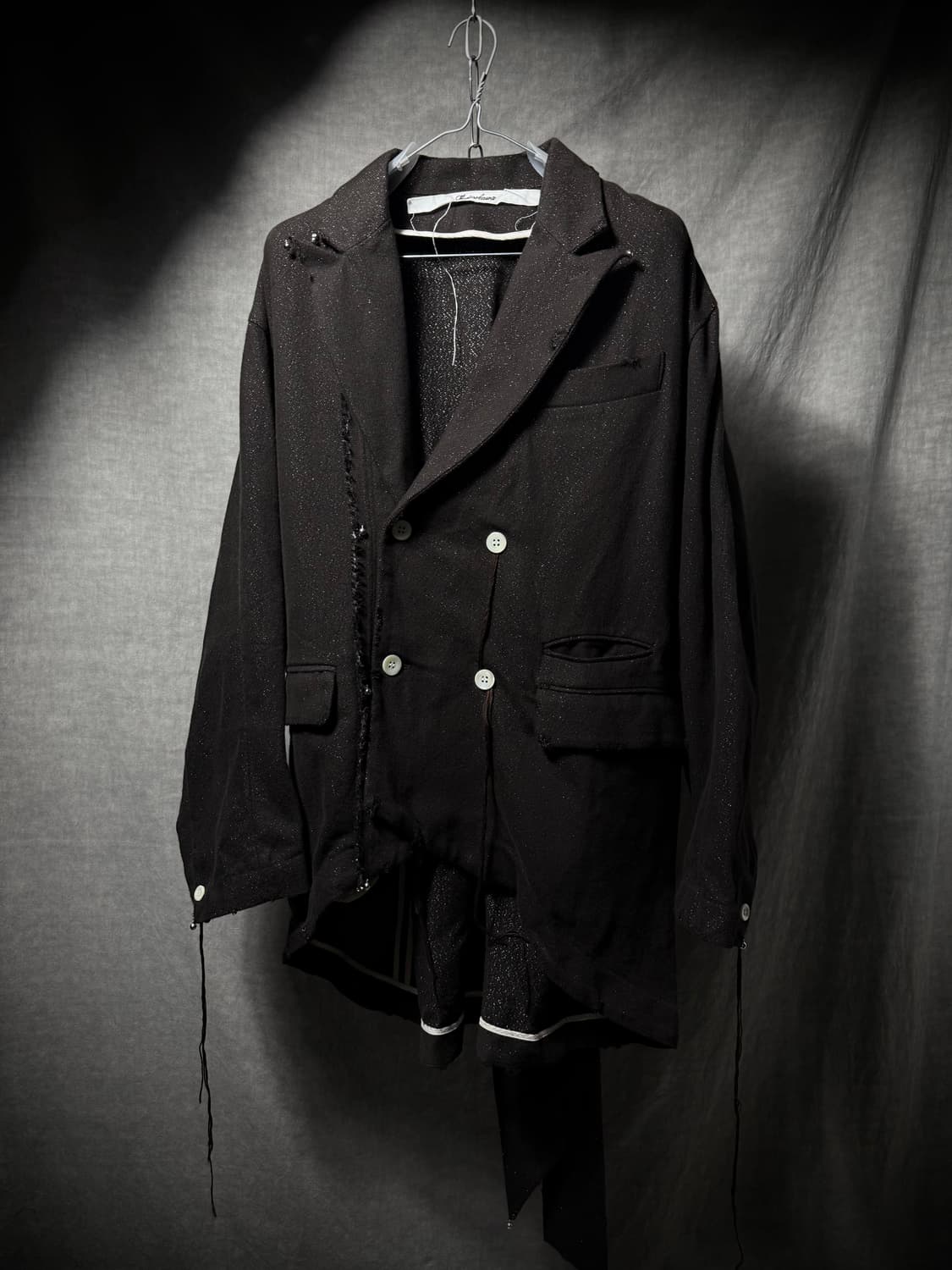 Midorikawa Glitter Nel Damage Coat   상품이미지1