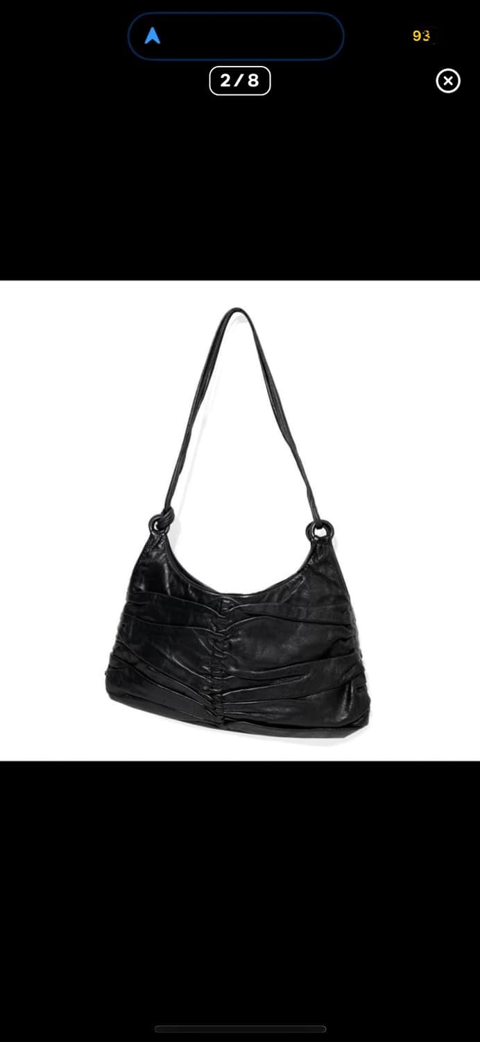 츠모리치사토 링클 레더백 상품이미지4