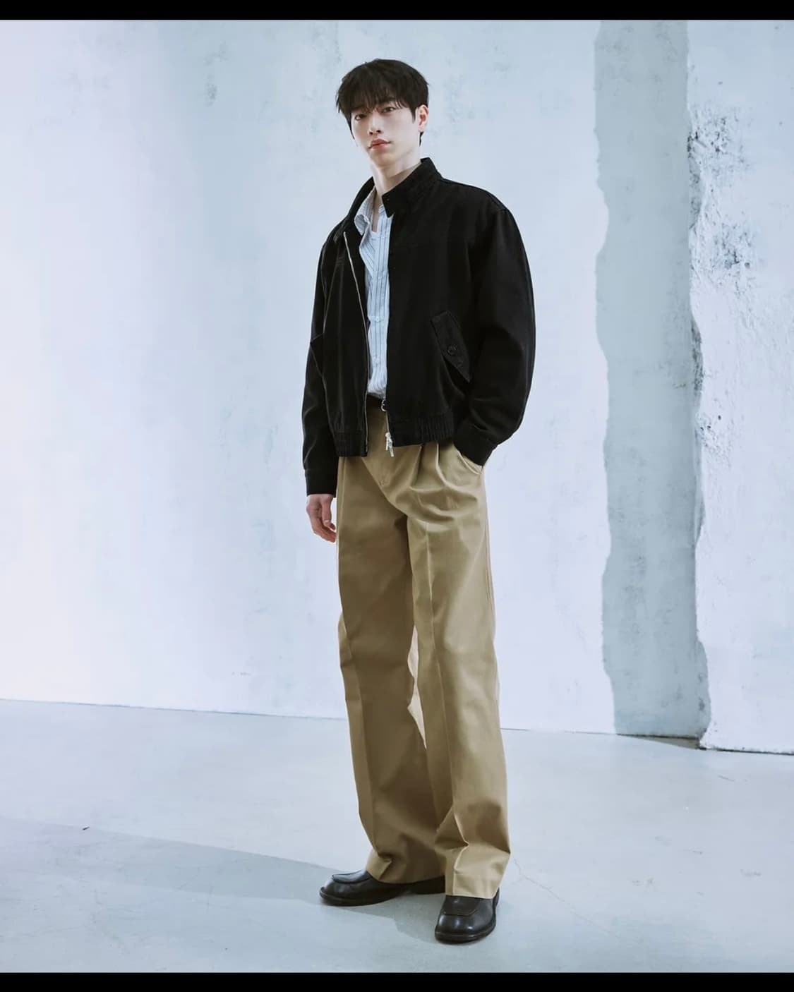 드로우핏 와이드 치노 팬츠 베이지 상품이미지1