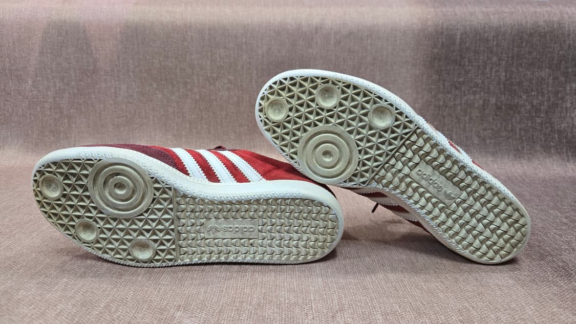 아디다스 250mm-  삼바og 레드  스웨이드 상품이미지6