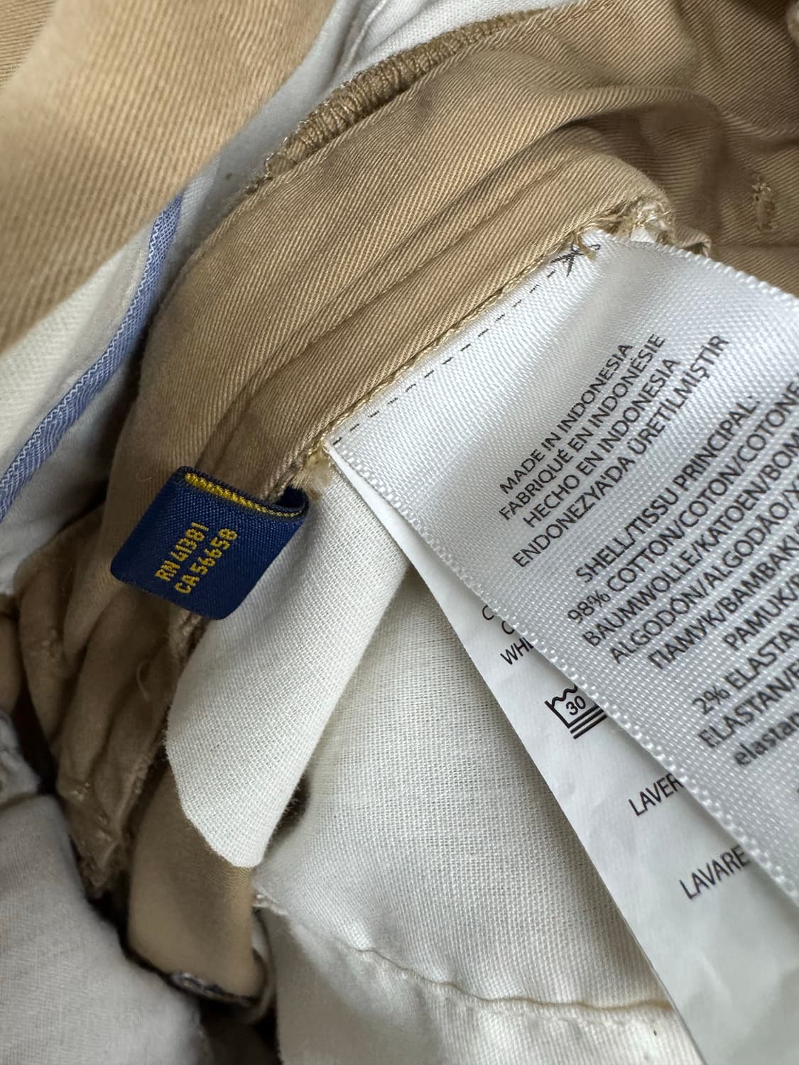 폴로 랄프로렌 자수 치노 반바지 상품이미지6