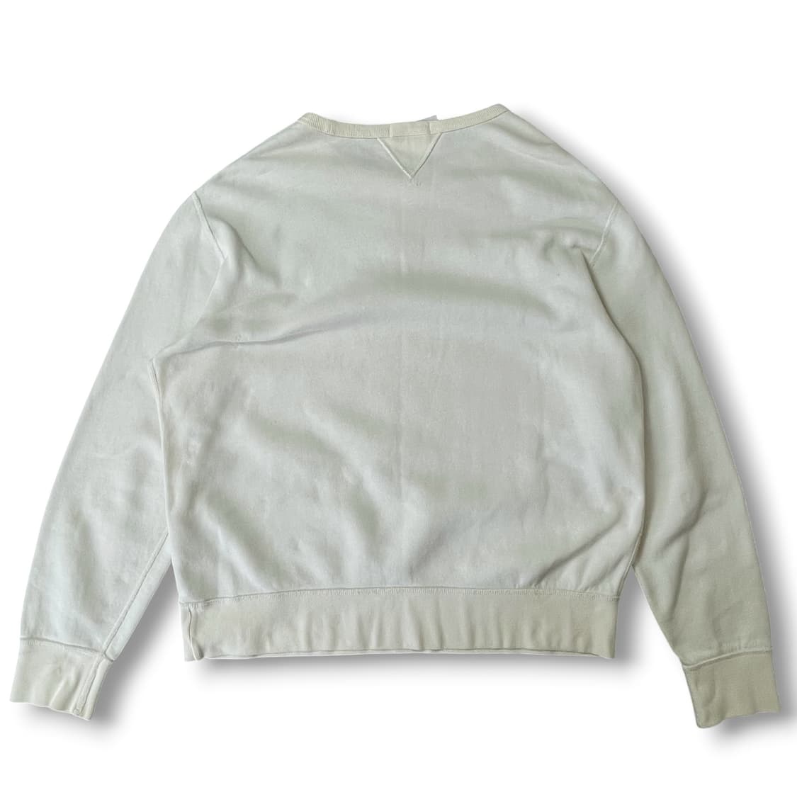 폴로랄프로렌 화이트 아카데미 안감기모 맨투맨 L 상품이미지2