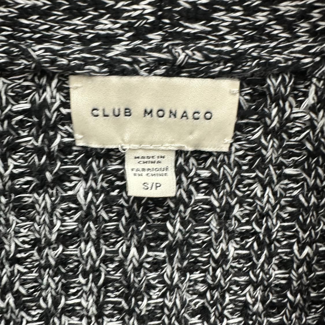 95 한섬 클럽모나코 남자 숄카라 니트 가디건 상품이미지3