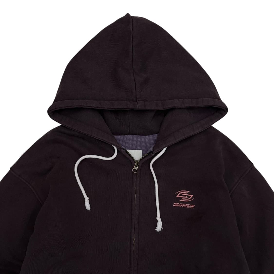 언더마이카 23FW 헤비 코튼 백패치 후드집업 상품이미지5