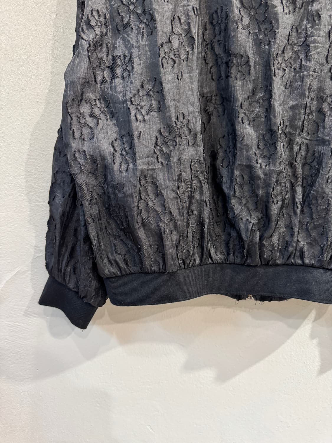 vintage 시어 블루종 상품이미지5