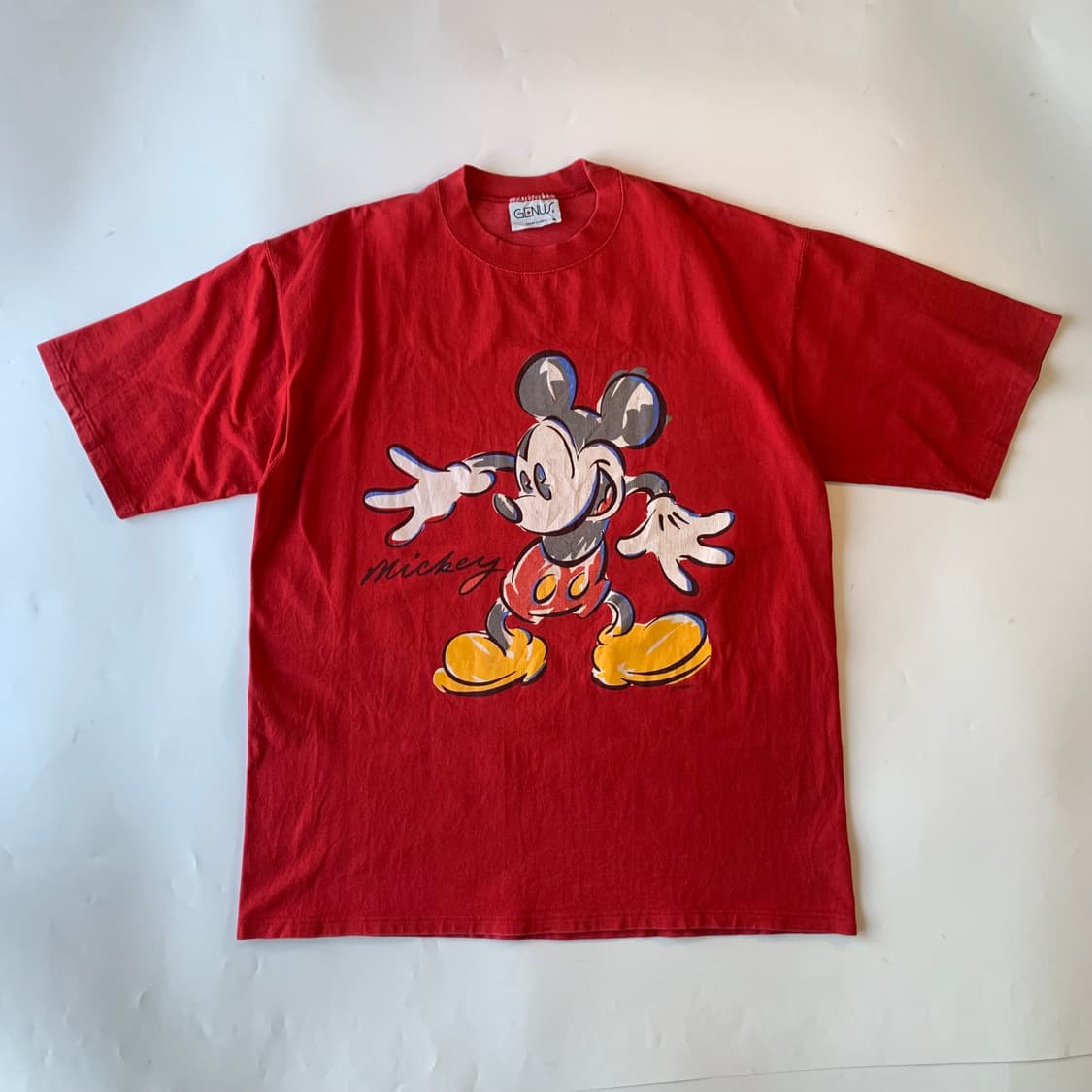 90s 빈티지 미키 티셔츠(Made in USA) 상품이미지2