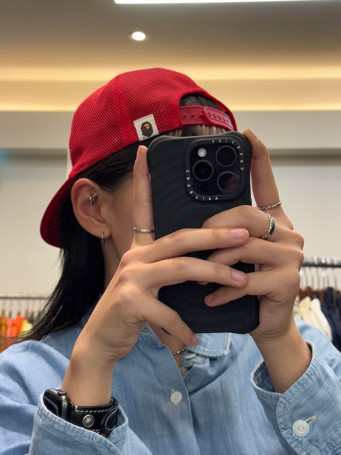 베이프 매쉬캡 상품이미지9