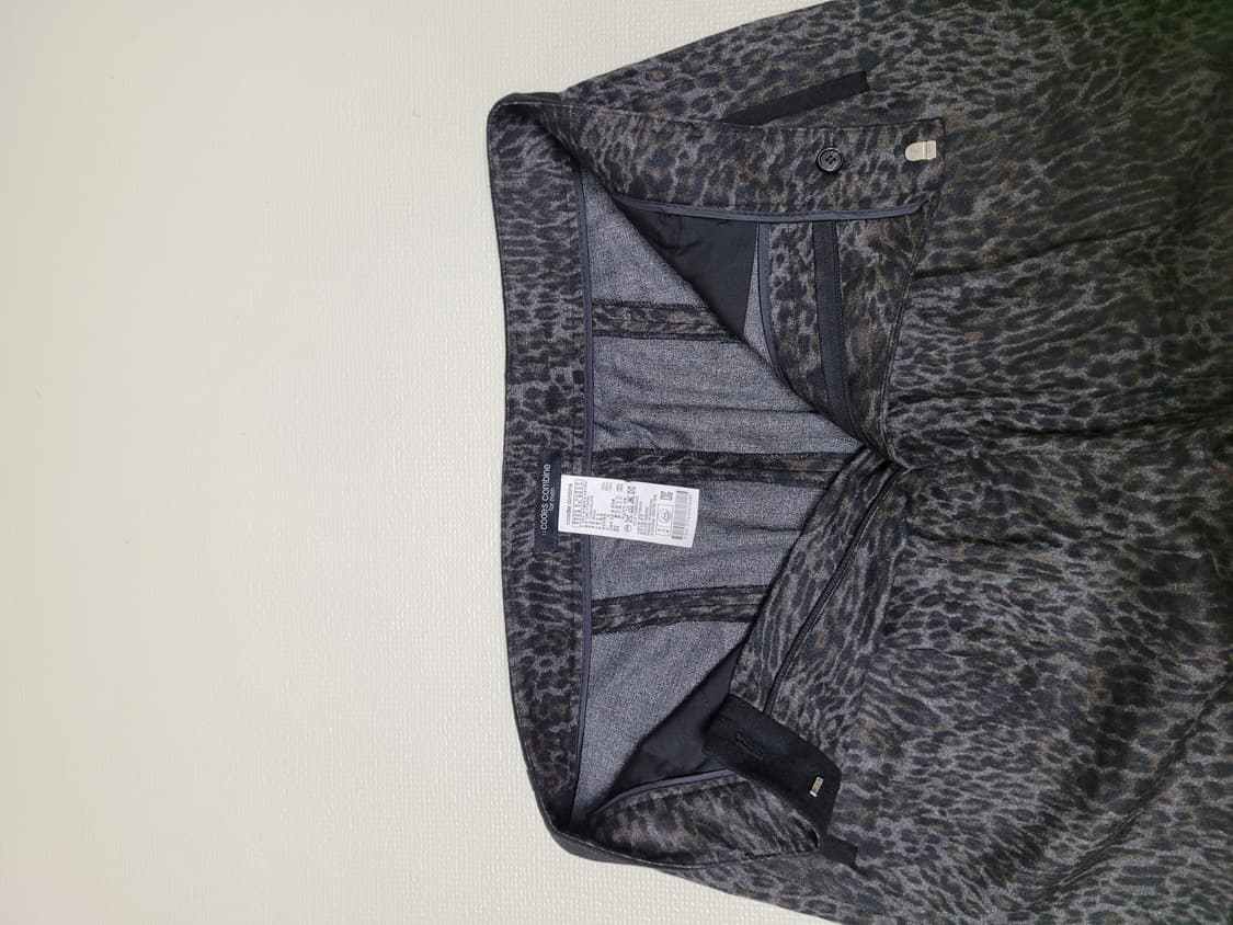 코데즈컴바인 남자 레오파드패턴 팬츠 32 다크그레이 상품이미지5