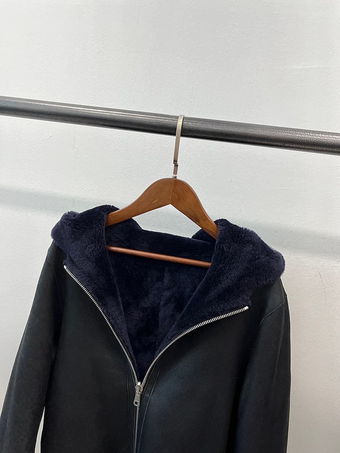 여) 산드로 리버시블 무스탕 상품이미지7