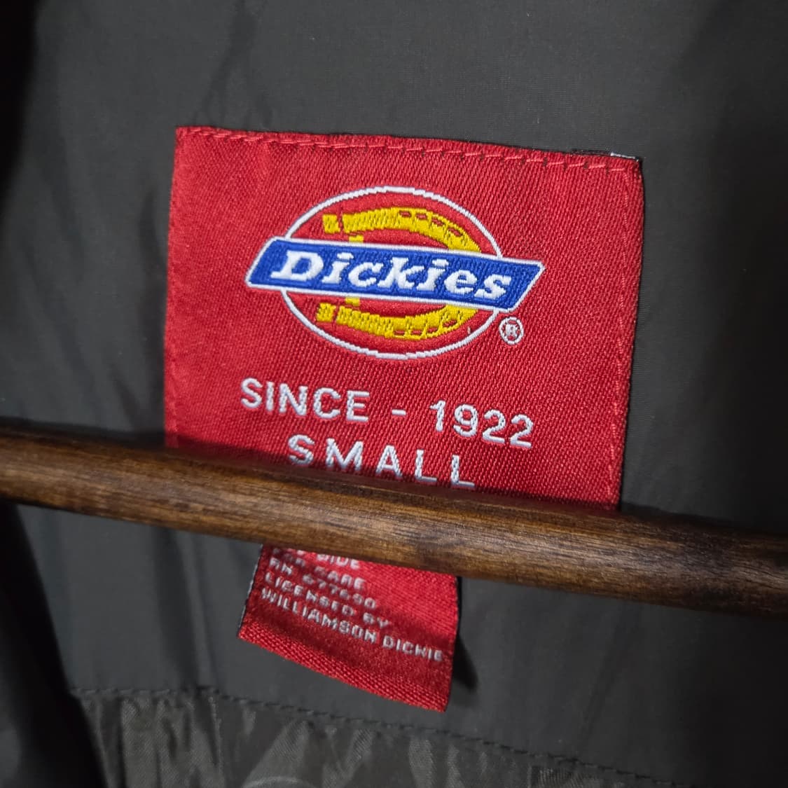 디키즈 카키그레이 미니 로고 후드 패딩 상품이미지9