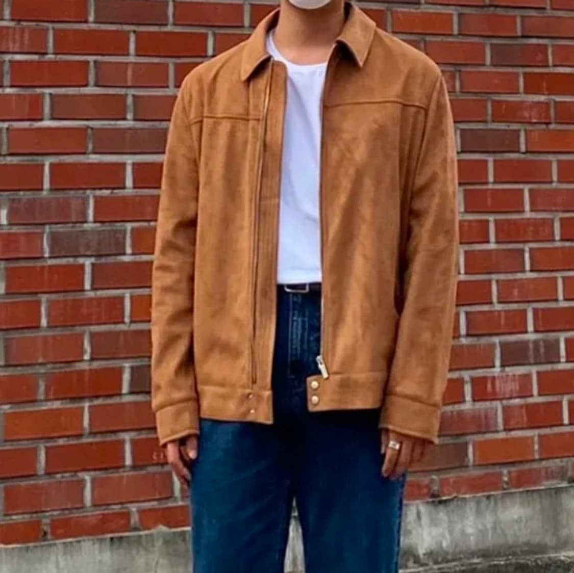 지플리쉬 만다 스웨이드 자켓 L 상품이미지2