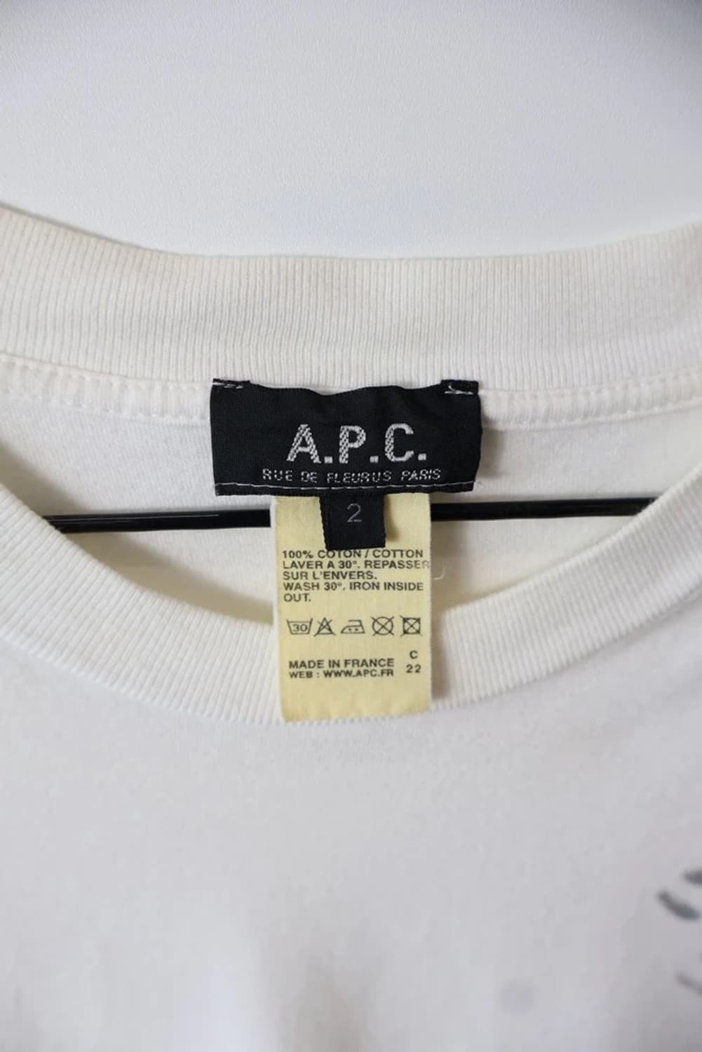 A.P.C. Made in France '666' Graphic Tee 상품이미지8