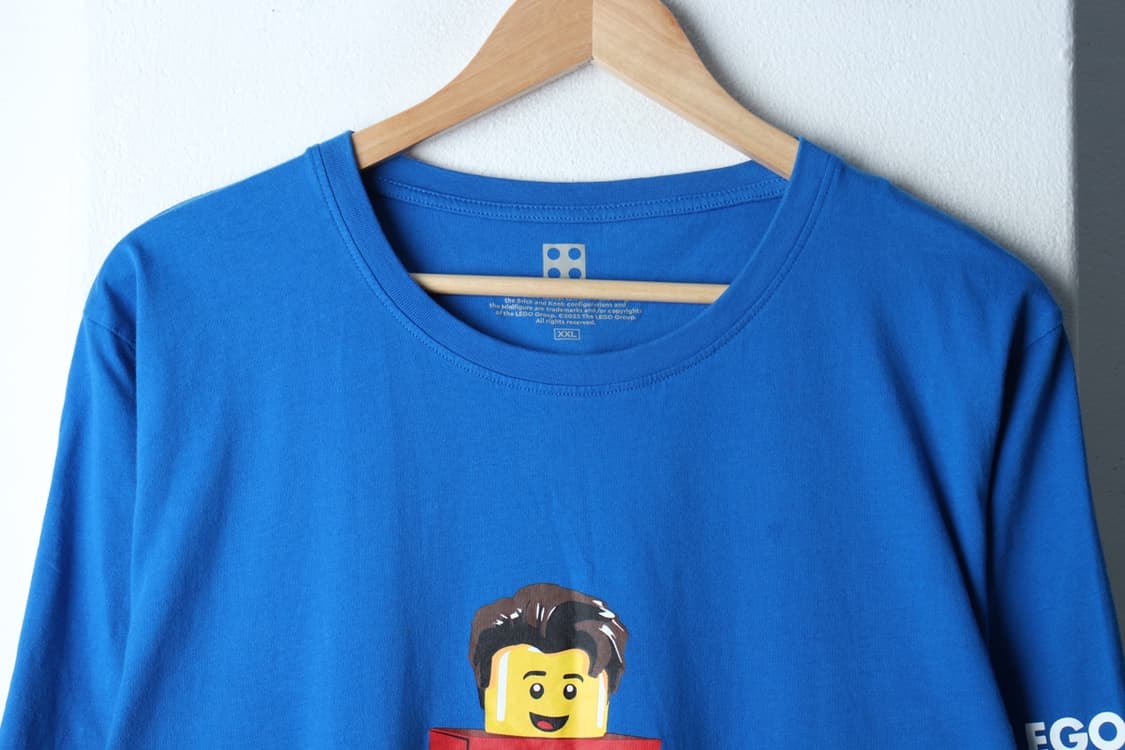 (2XL-3XL) 레고 반팔 티셔츠 빅사이즈 미니피규어-H32328 상품이미지3