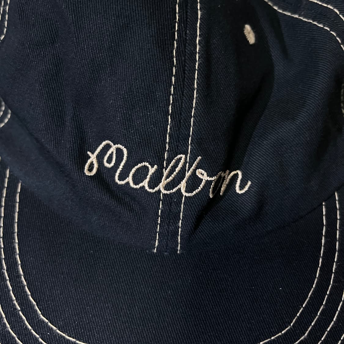 말본 레터링 자수 볼캡 상품이미지2