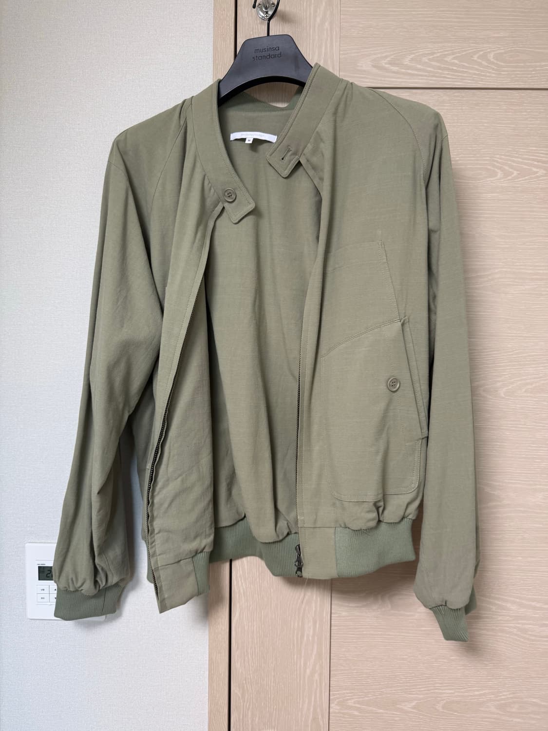 에피센터 투어리스트 harrington jacket 올리브 m사이즈 상품이미지2
