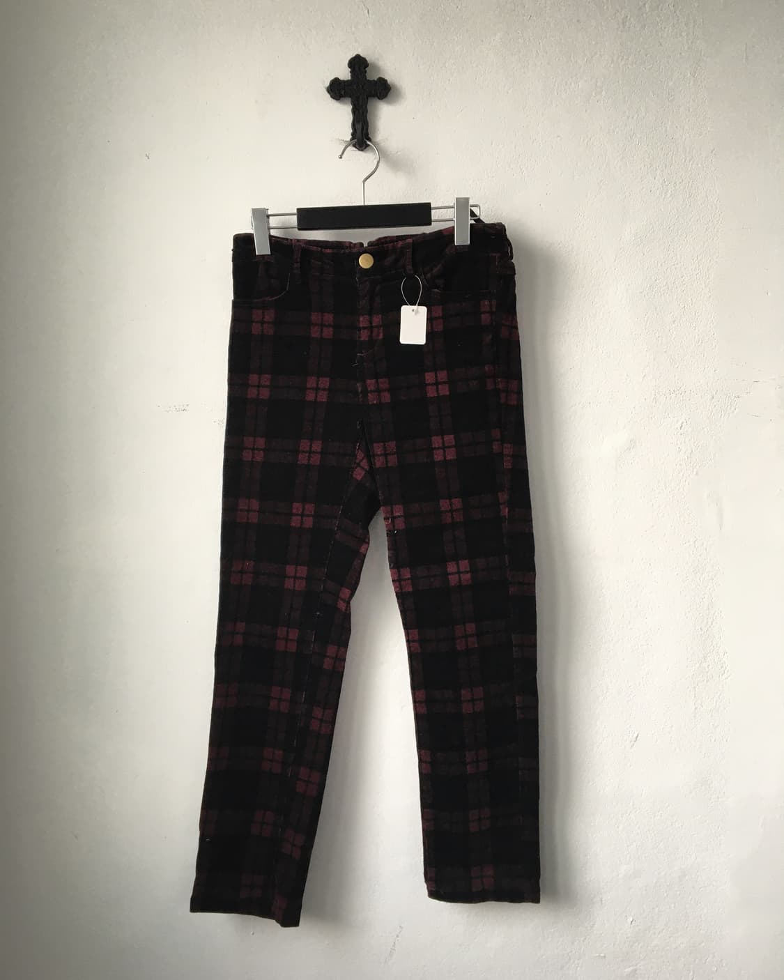 Check pattern pants 상품이미지1