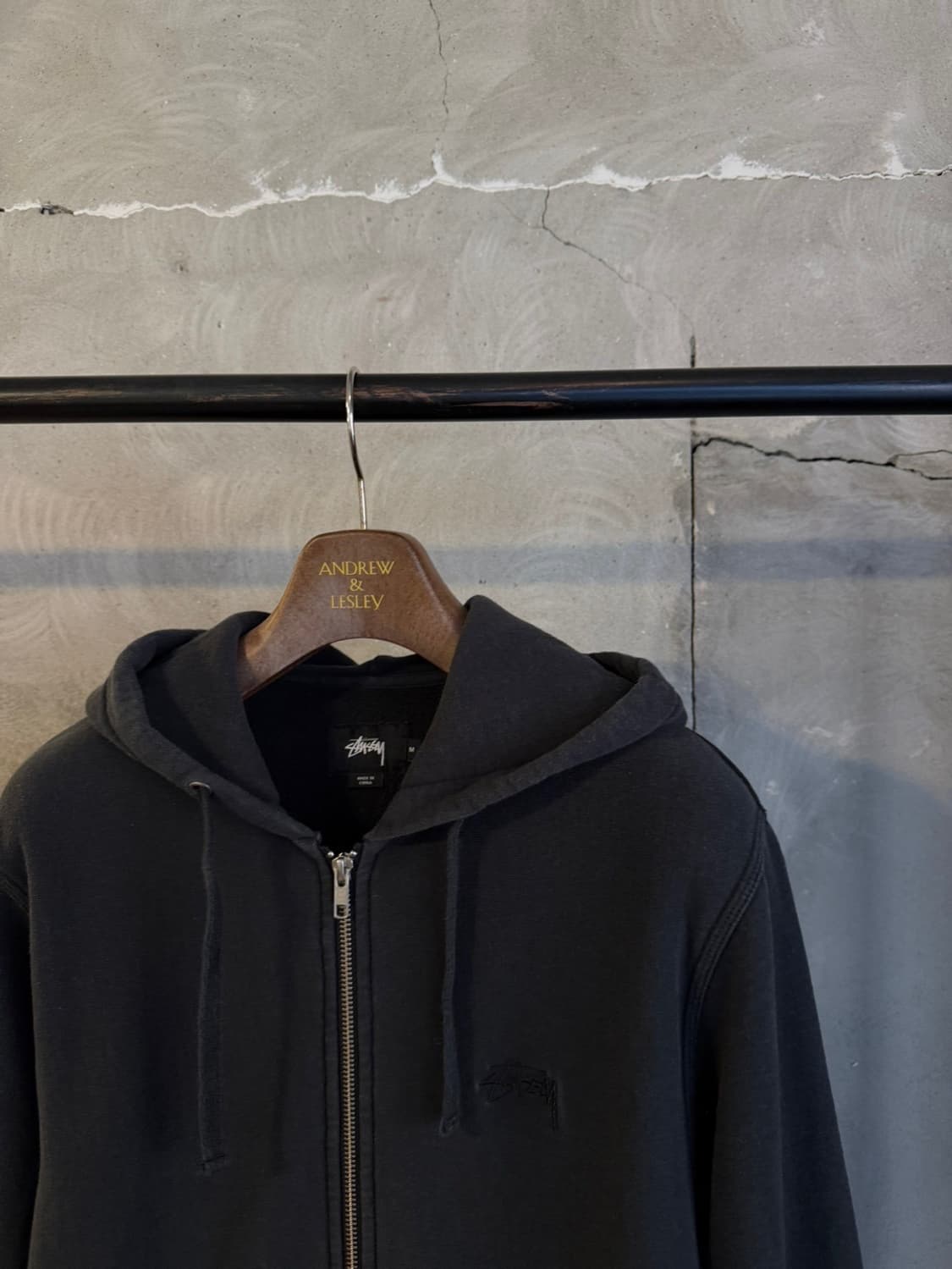 스투시 짚업 후드티 100 상품이미지3