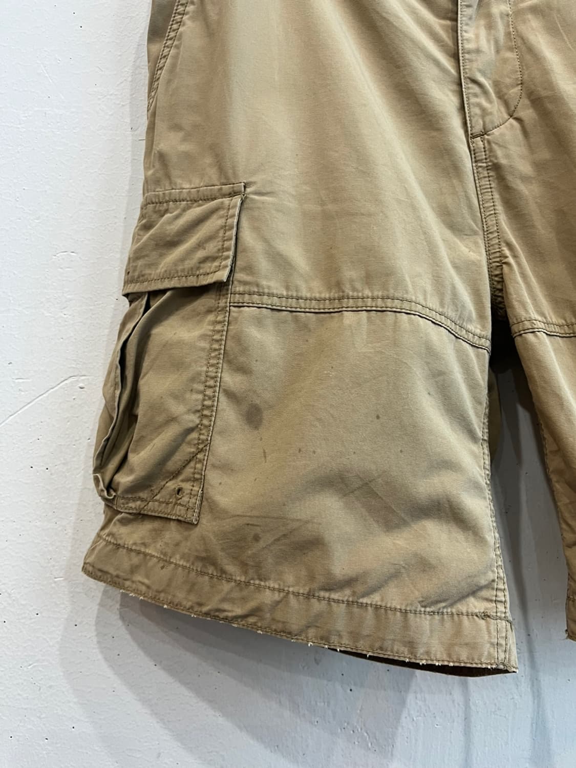 럭비 랄프로렌 오일 워싱 밀리터리 카고 쇼츠 반바지 상품이미지4