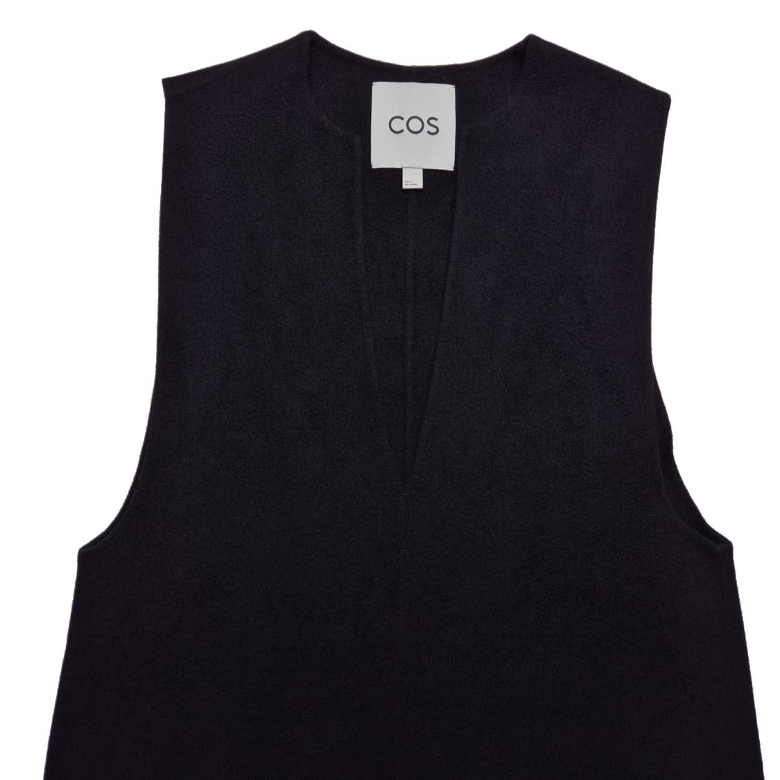 [34] 코스 슬리브리스 울 V넥 드레스 상품이미지3