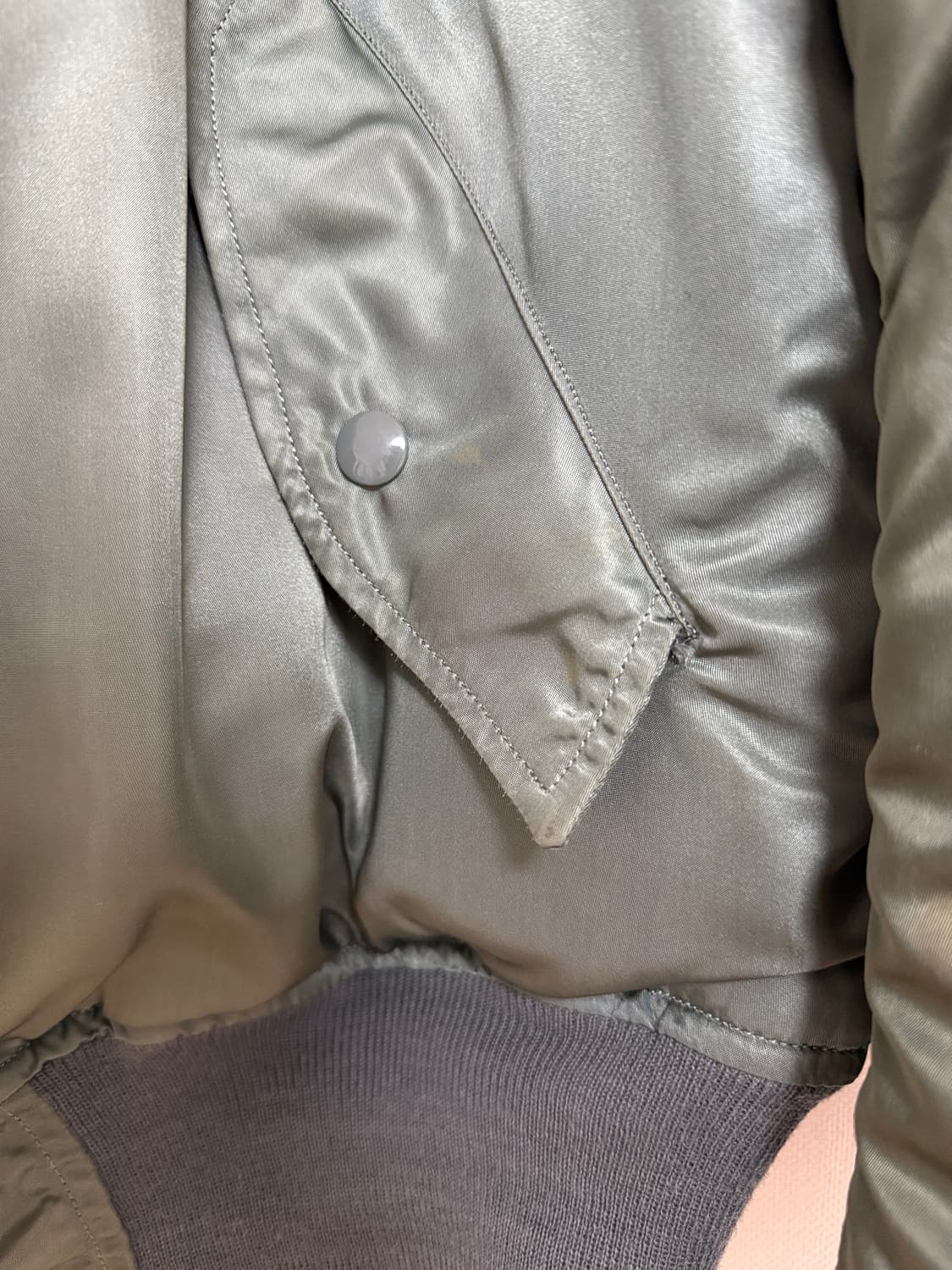 70년대 MA-1 플라이트 자켓 L사이즈 상품이미지6