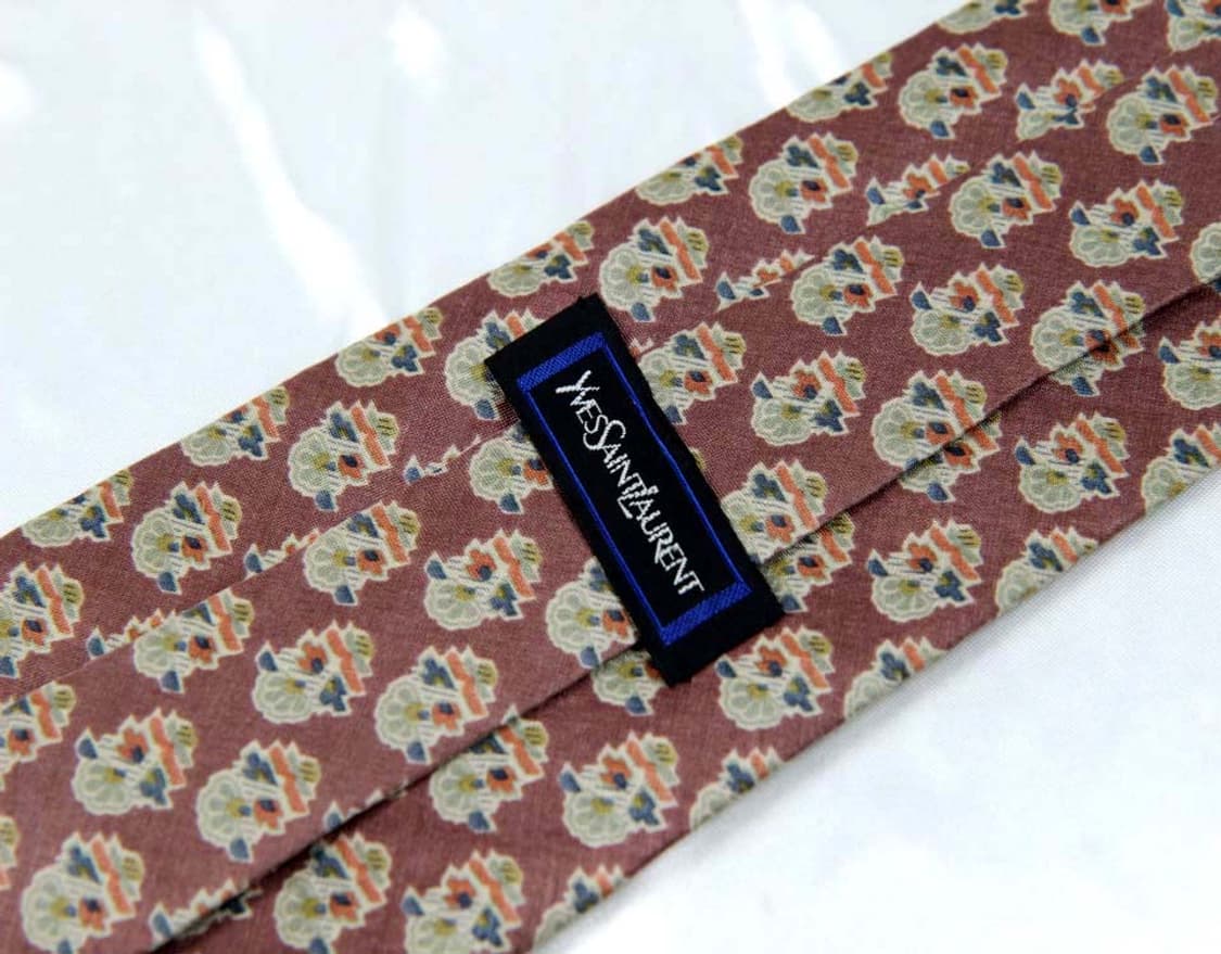 입생로랑 8.7cm A+등급 남자 명품 넥타이 상품이미지3