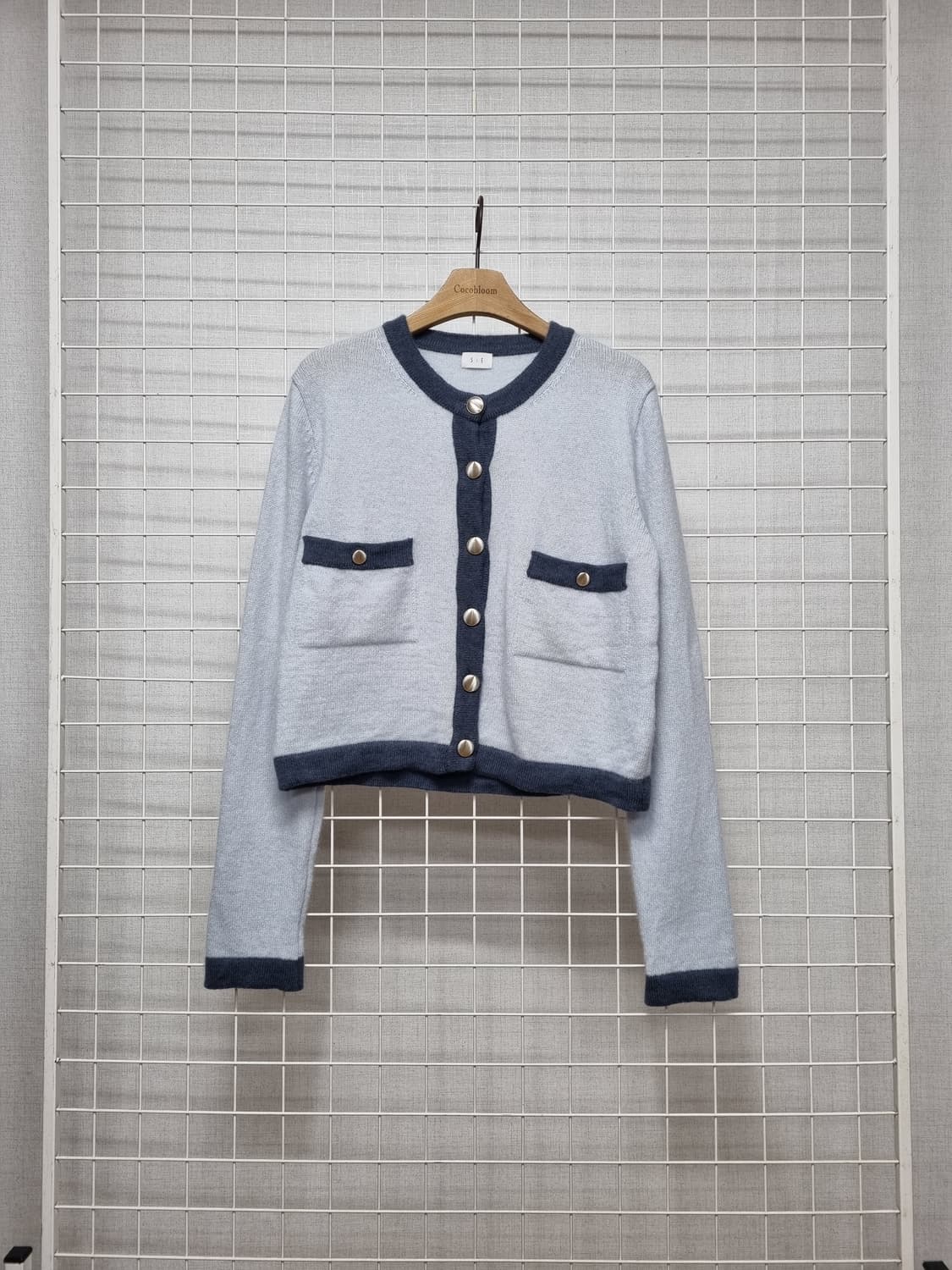 (택포) SIE 시에 모.알파카 니트가디건 상품이미지1