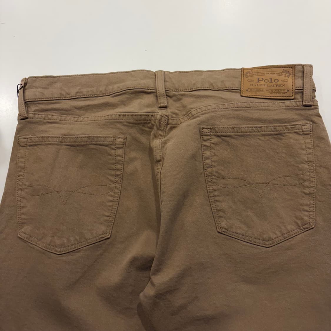 [34x30] 폴로 랄프로렌 베이지 면바지 팬츠 C389 상품이미지3