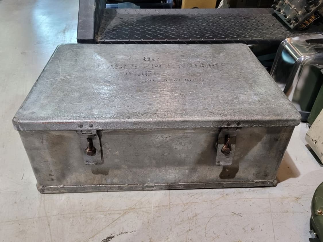 미해군 이차대전 아연도금 박스 상품이미지1
