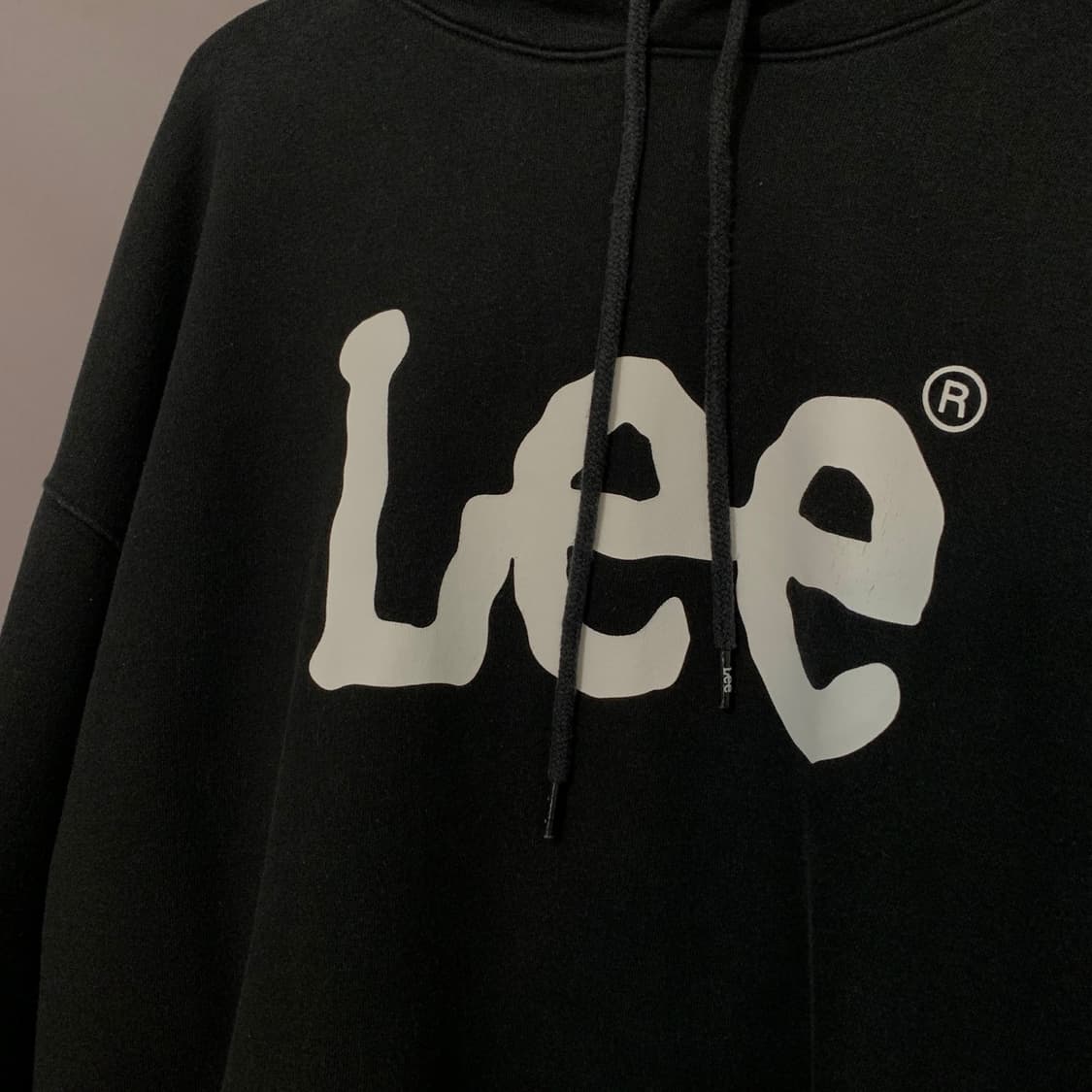 XL LEE 리 빅 트위치 로고 프린팅 오버핏 후드티 상품이미지3