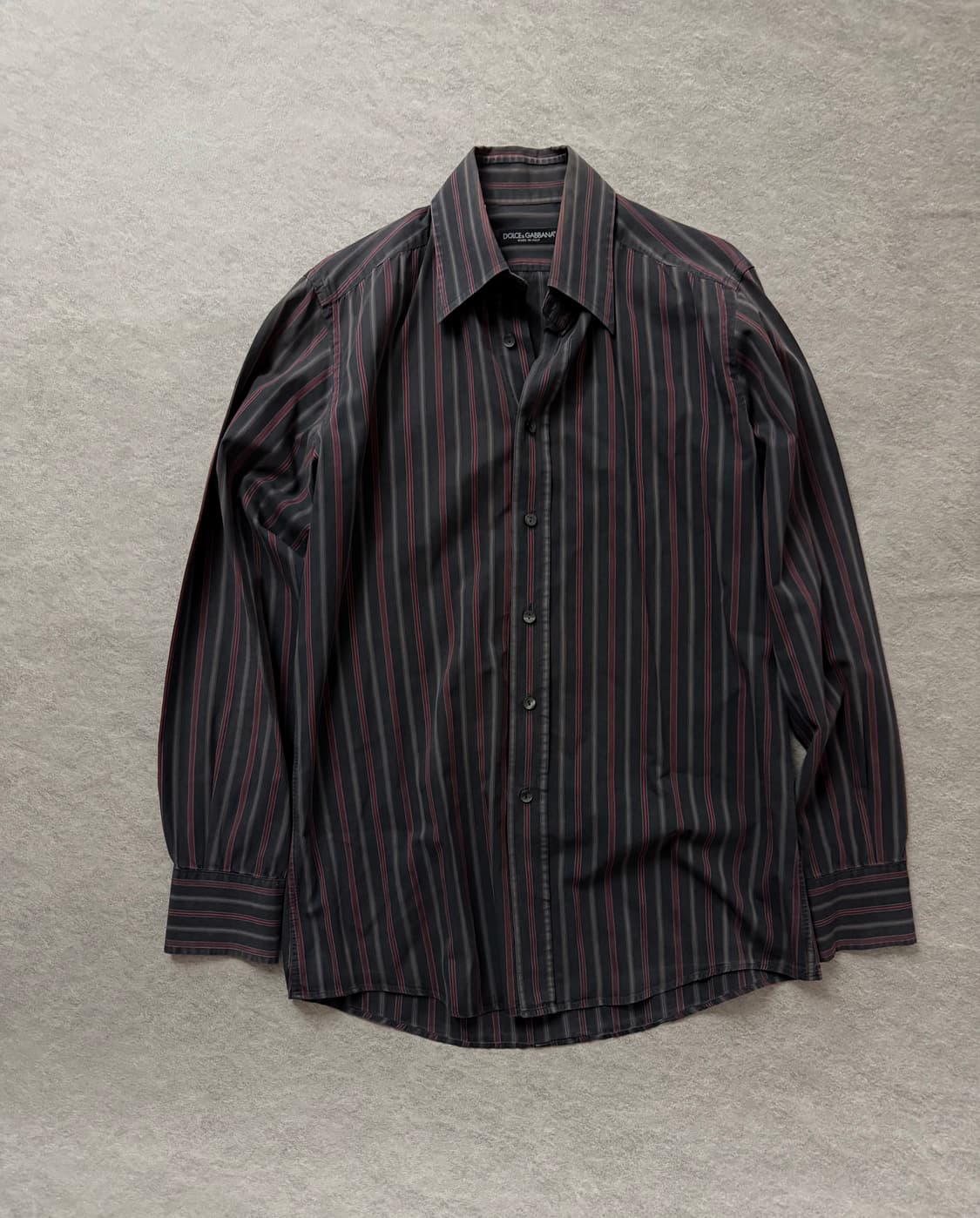 돌체앤가바나 스트라이프 코튼 셔츠 상품이미지1