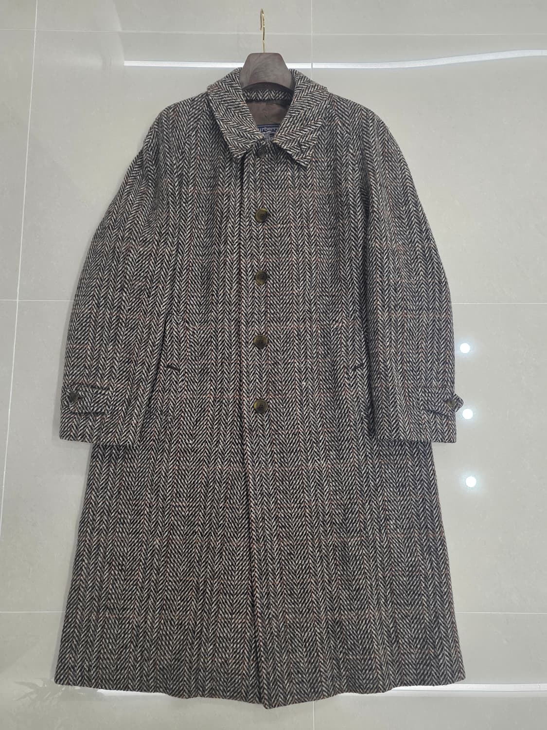 버버리 아이리쉬 트위드 코트 상품이미지1