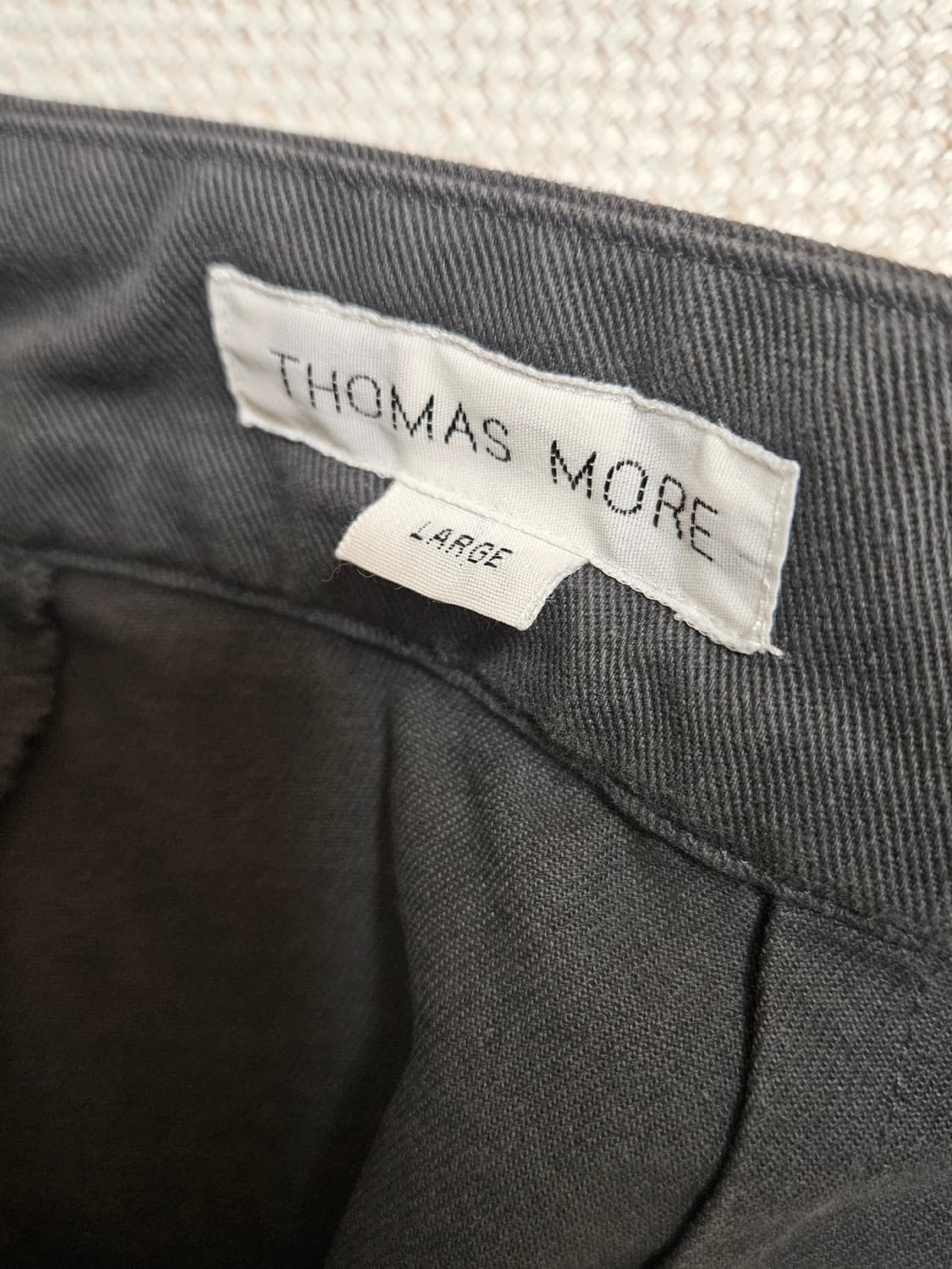토마스모어 밀리터리 팬츠 차콜  상품이미지4