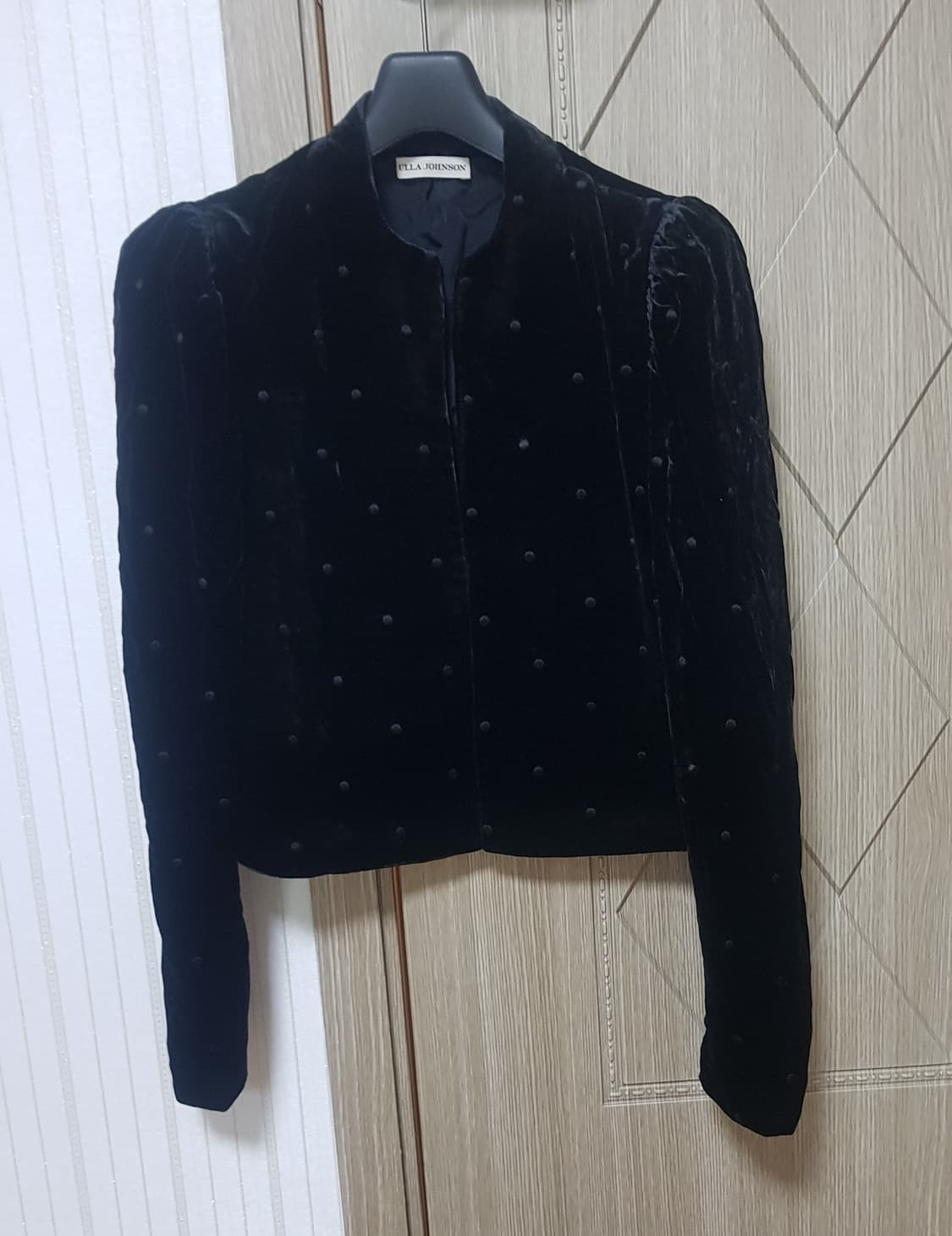 ULLA JOHNSON 벨벳자켓 상품이미지1
