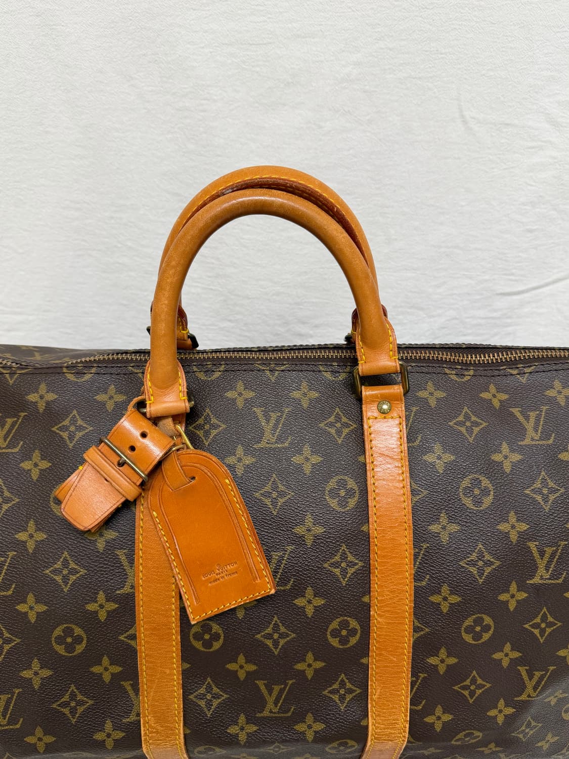 루이비통 키폴55 반둘리에 모노그램 여행 골프가방  보스턴백 상품이미지5