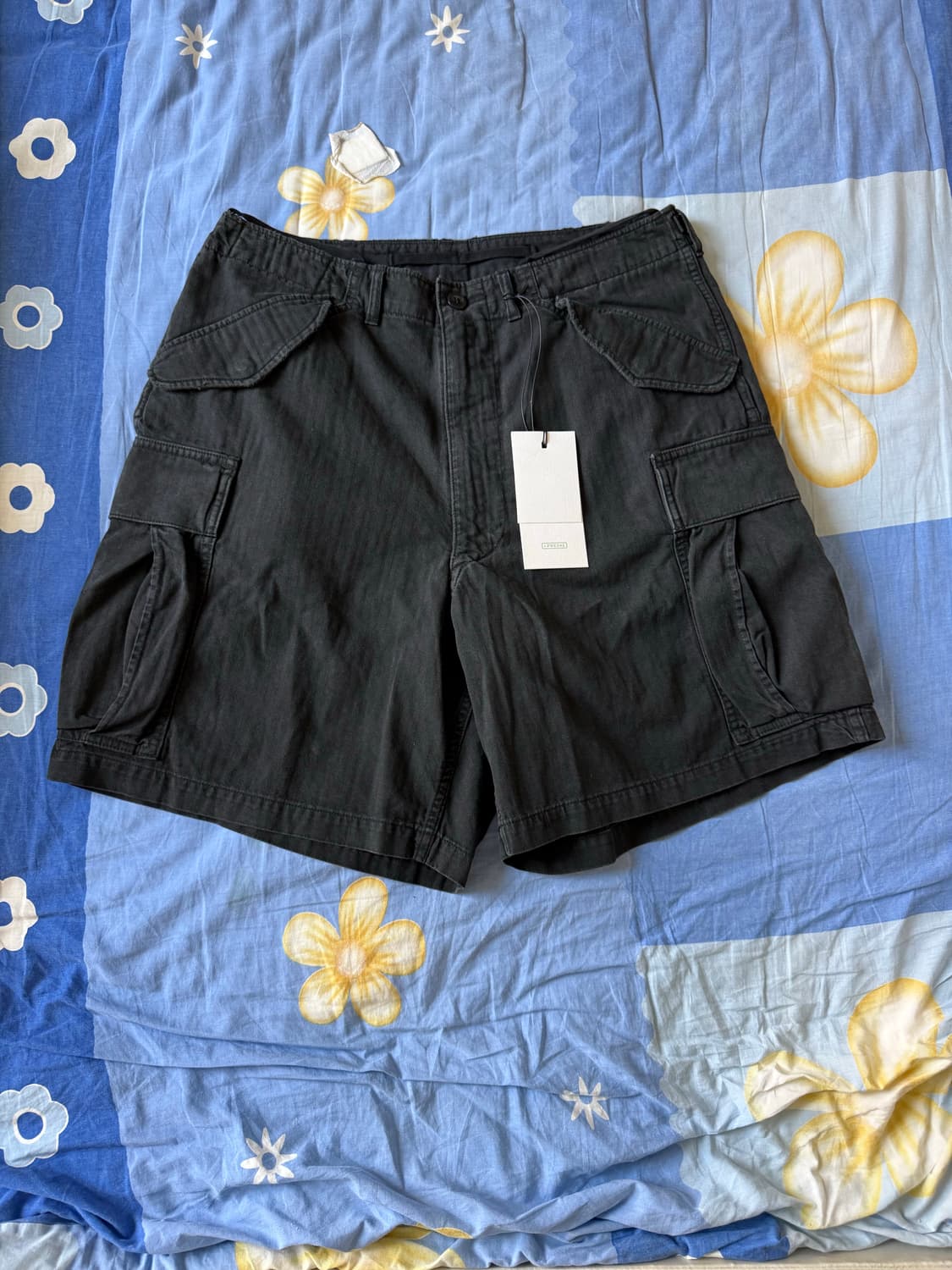 아프레쎄 26ss m51 shorts 쇼츠 반바지 블랙 a.presse 상품이미지2