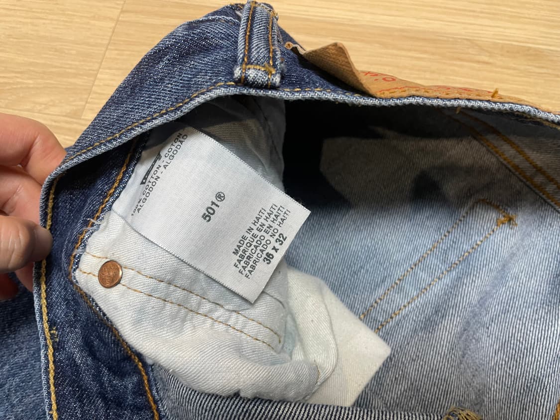 리바이스 501 빈티지 36/32 상품이미지4
