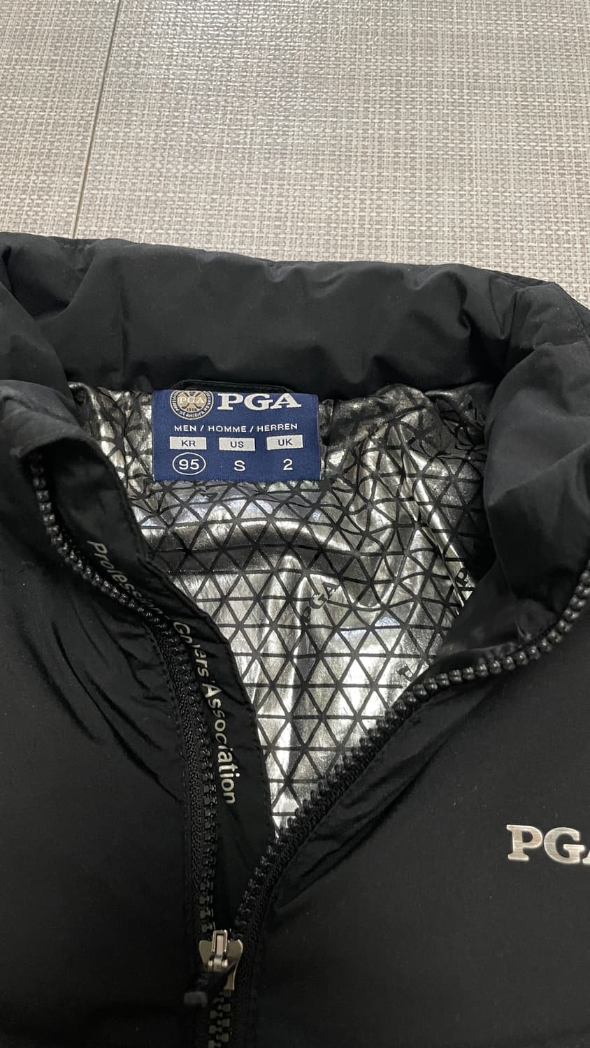골프 PGA 경량 패딩 M(95) 블랙 상품이미지2