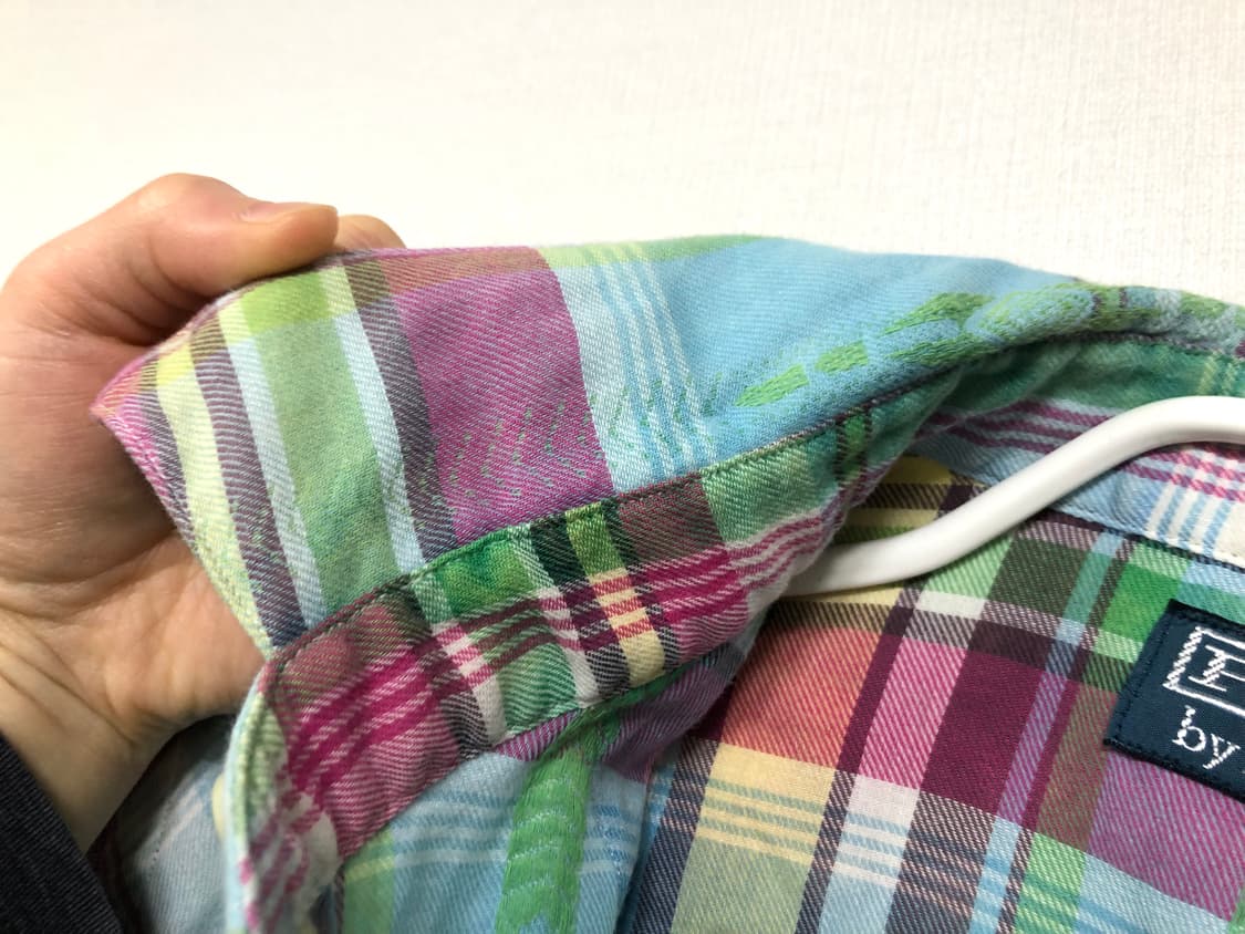 폴로 랄프로렌 나바호 체크패턴 웨스턴 코튼셔츠 S _ 멀티컬러 상품이미지9