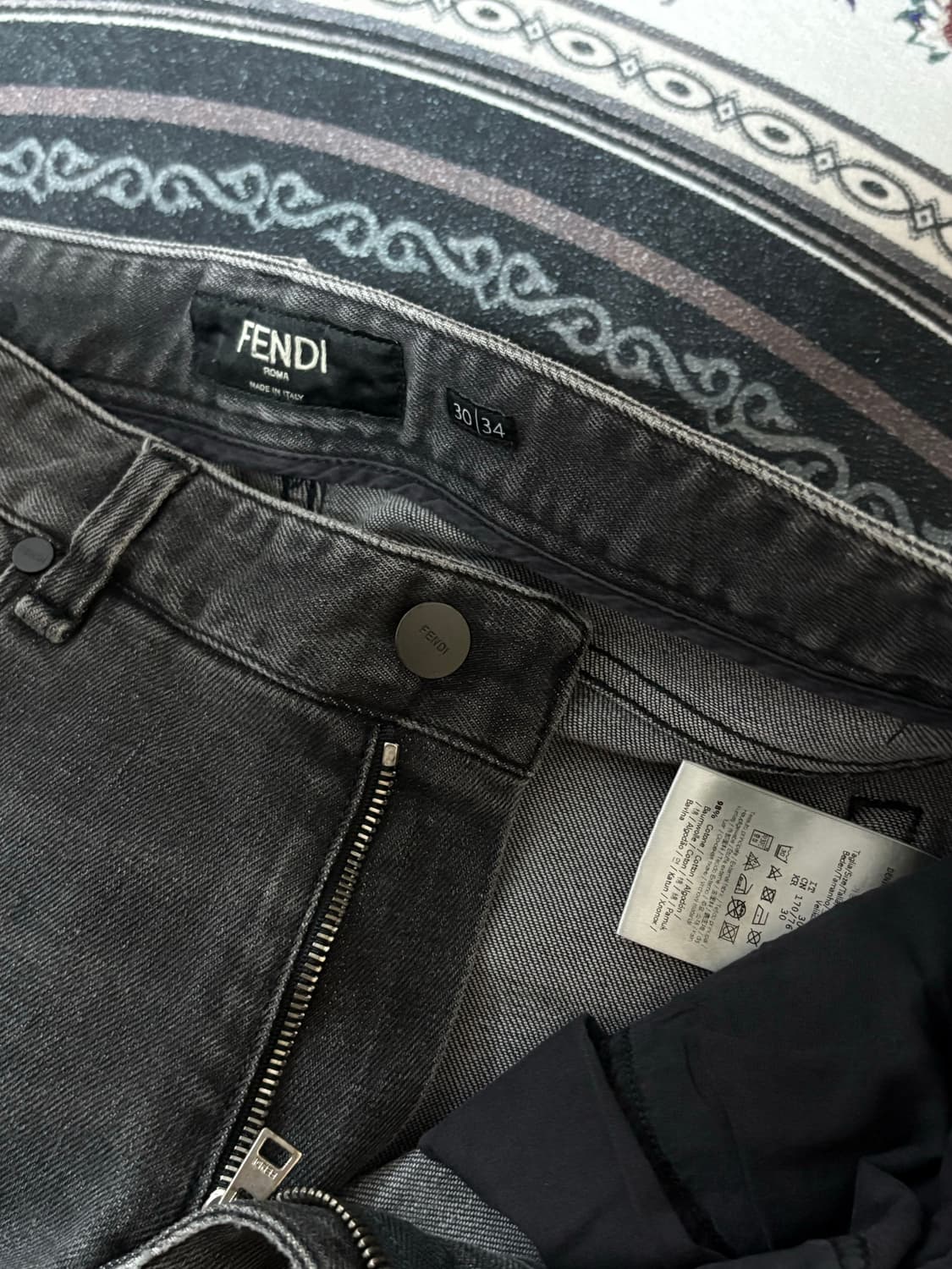 펜디 fendi 남자 데님 팬츠 상품이미지5