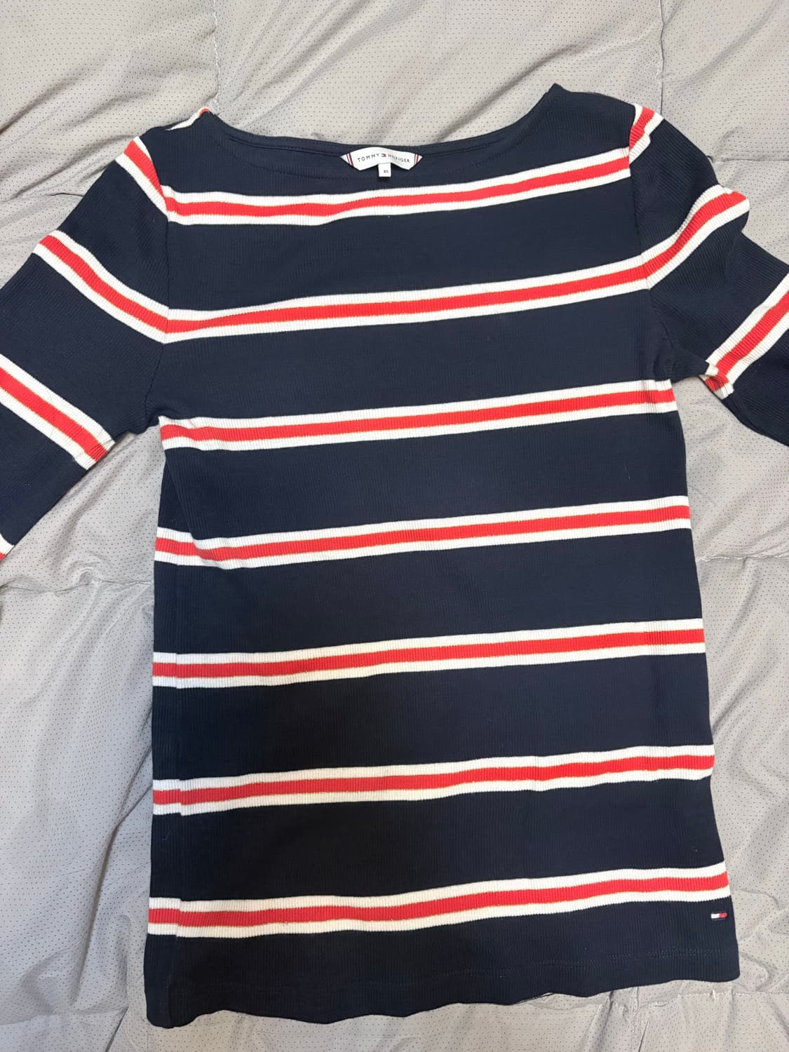 타미힐피거 보트넥 슬림핏 니트 상품이미지5