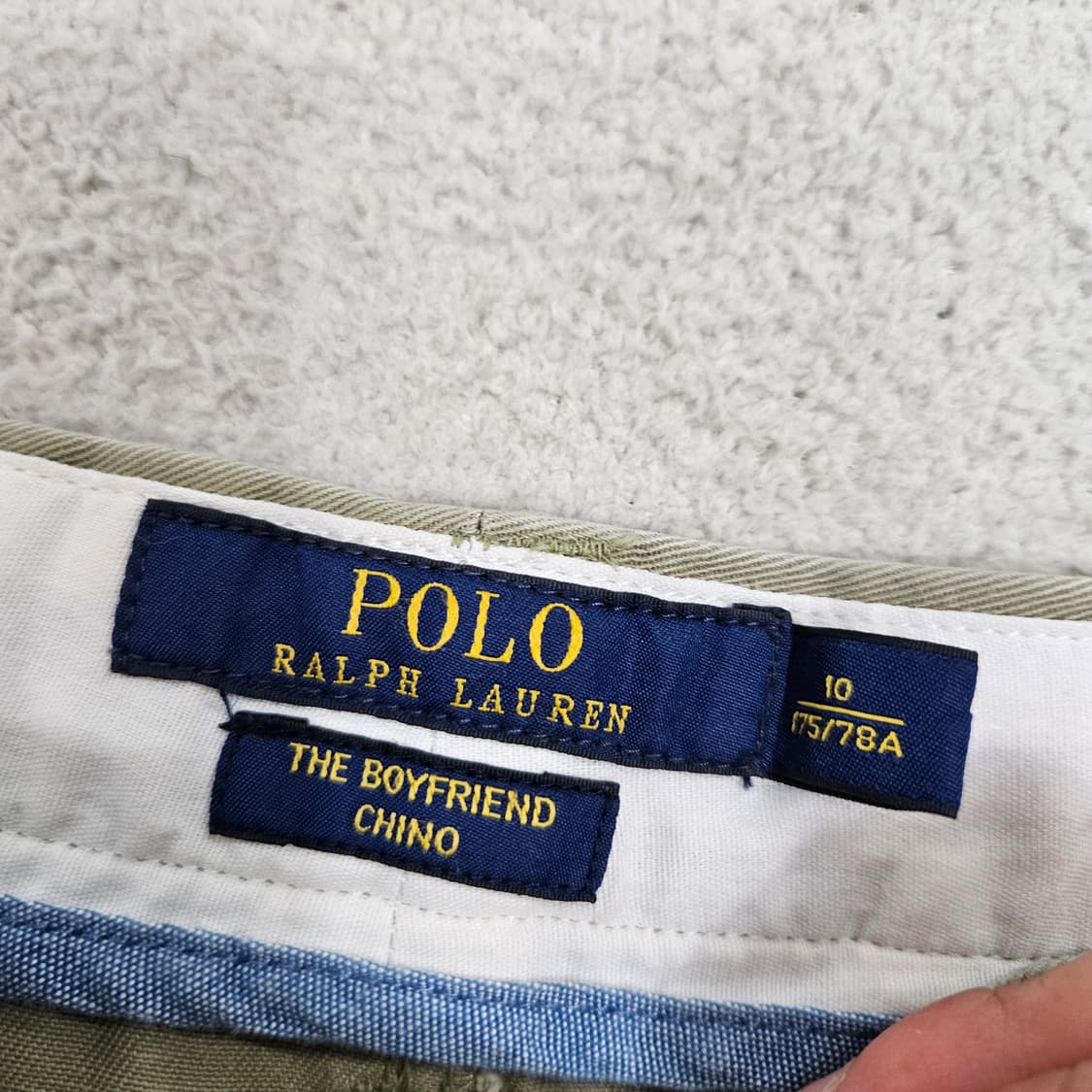폴로 랄프 로렌 보이프렌드 치노 팬츠 10 상품이미지4