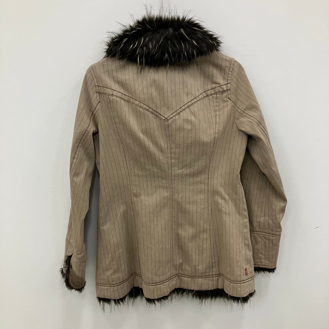 리바이스 퍼 트리밍 코트 자켓 M 상품이미지2