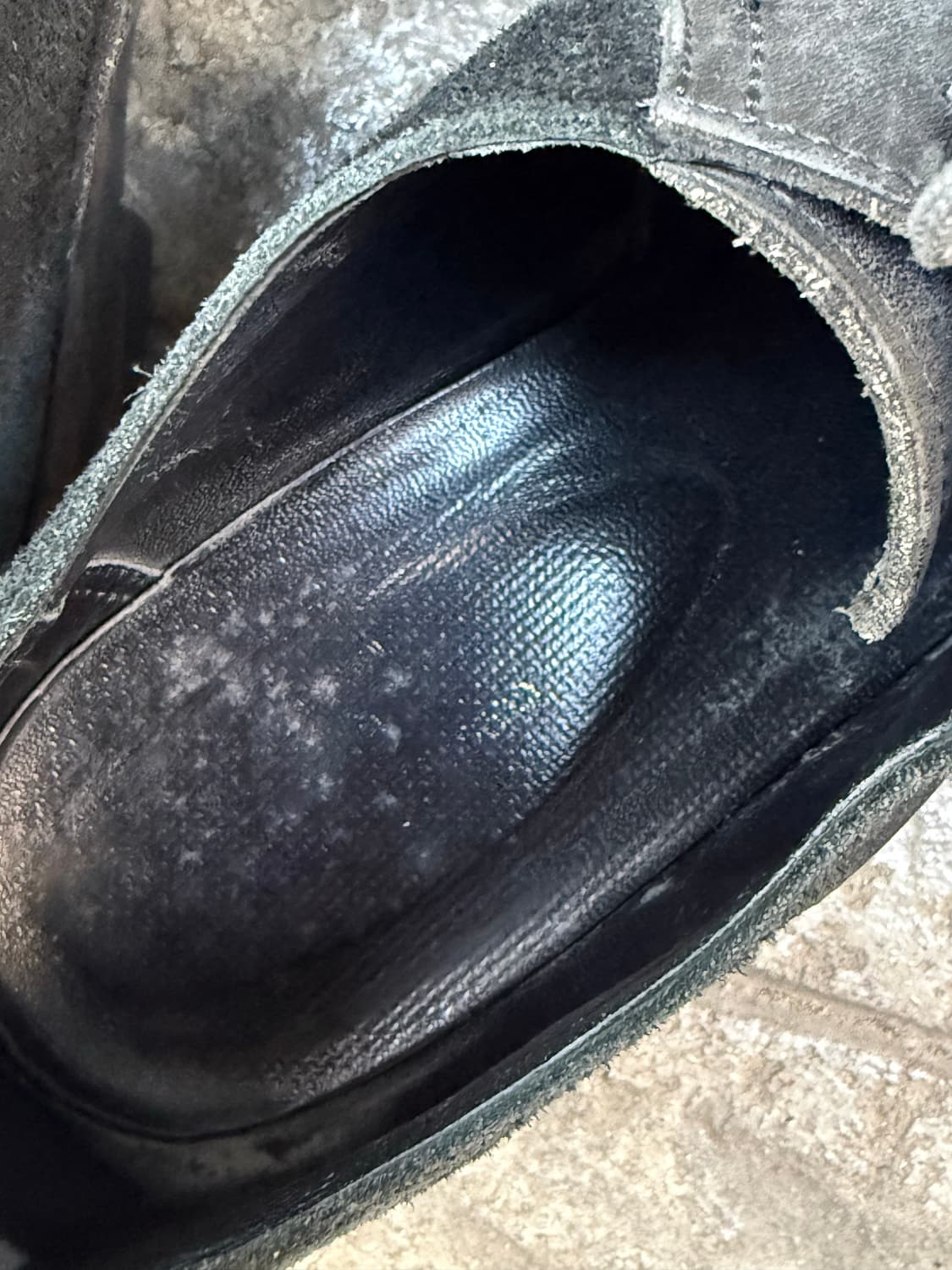 꼼데가르송 옴므 레더 스웨이드 도킹슈즈 상품이미지6