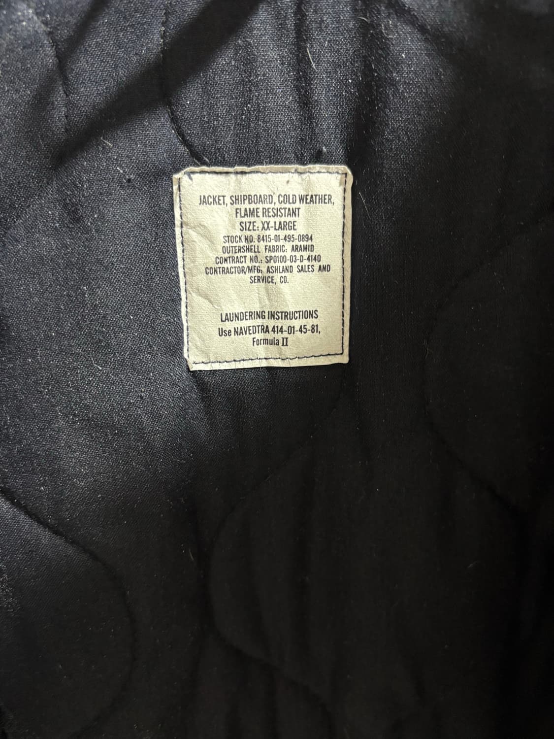 usn 쉽보드 자켓 xxl 상품이미지4