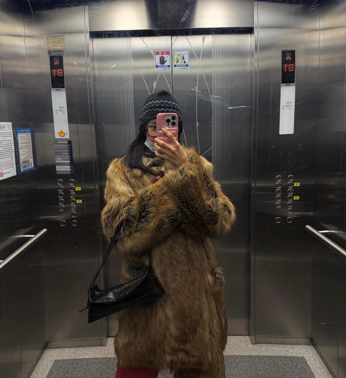 렉토 RECTO 70S 오키드 폭스 퍼 자켓 오버사이즈 코트 상품이미지1