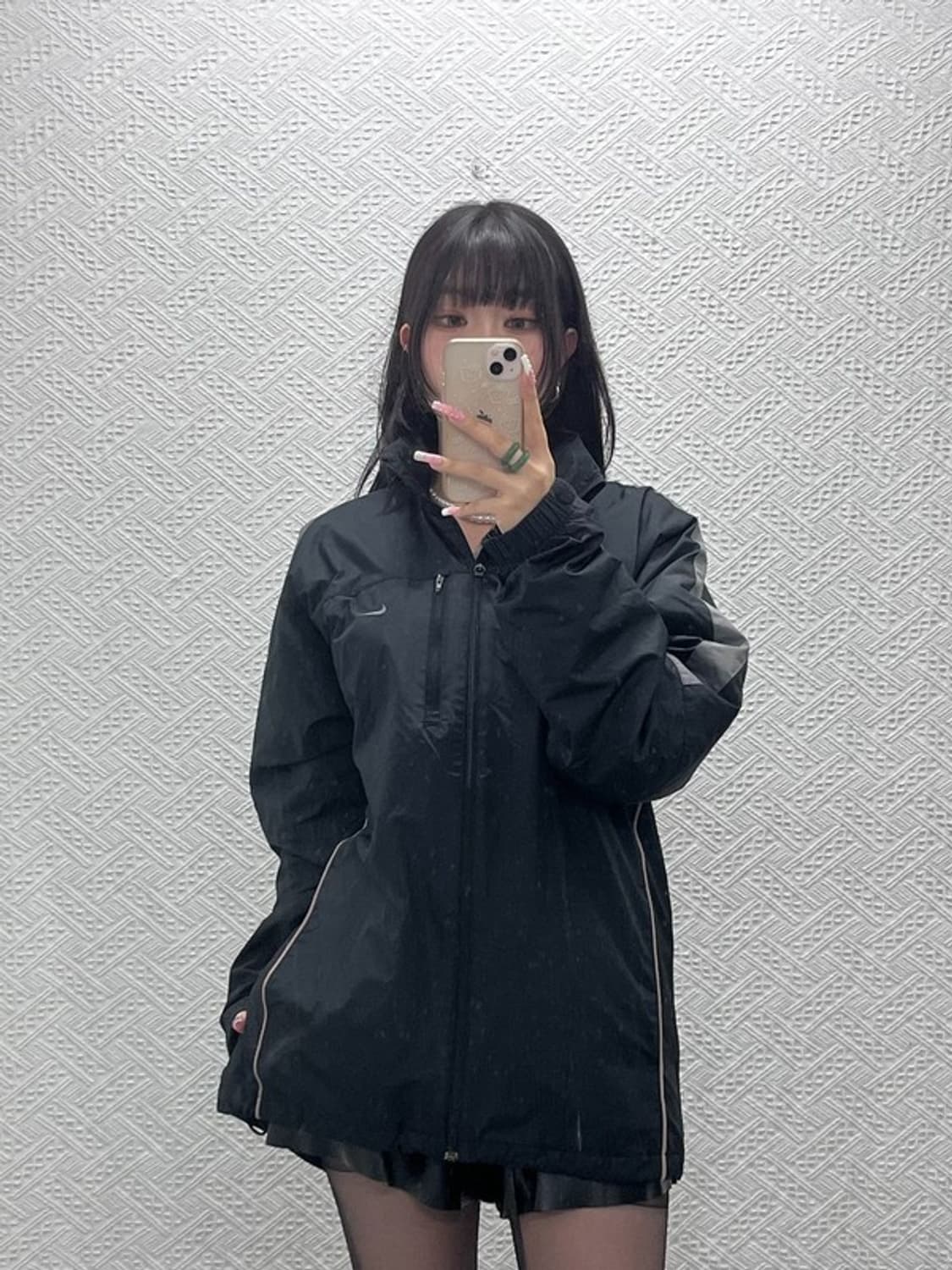 나이키 올드스쿨 레트로 빈티지 00's 바람막이 자켓 XL C12418 상품이미지1