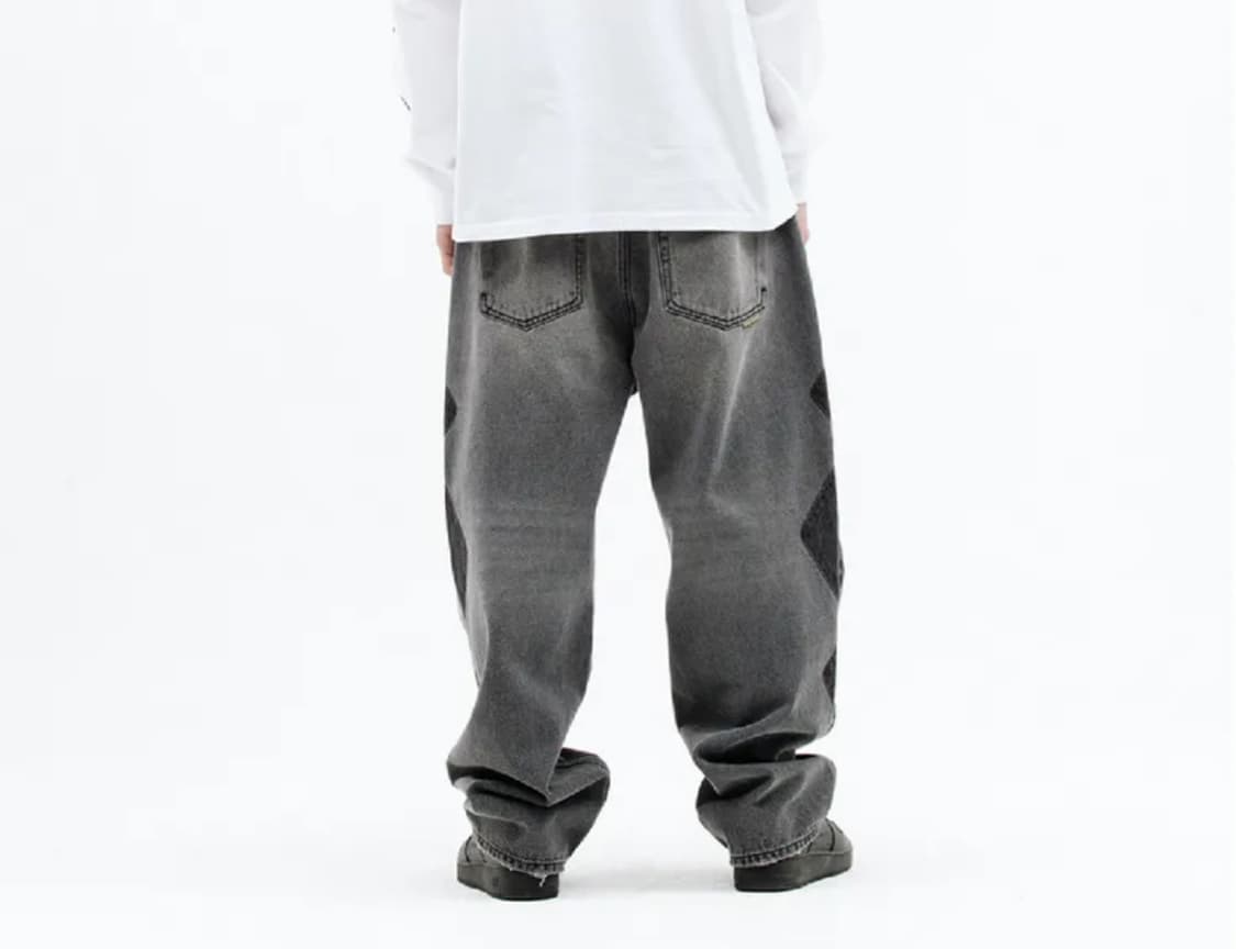 Rhombus Washed 5 Pockets Denim Pants 상품이미지4
