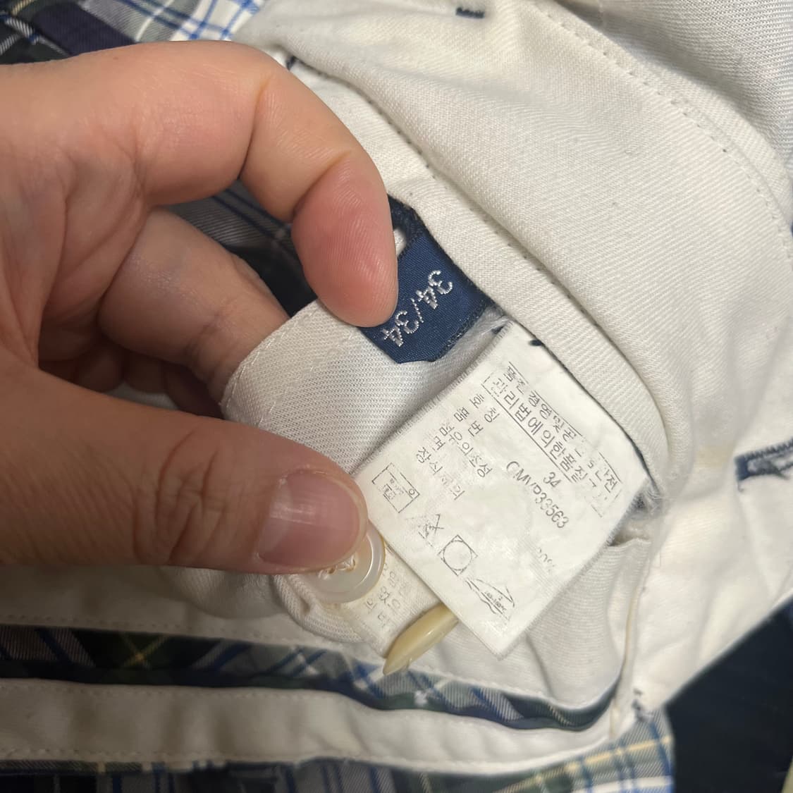 Polo 폴로 골프 체크 팬츠 바지 34 상품이미지3