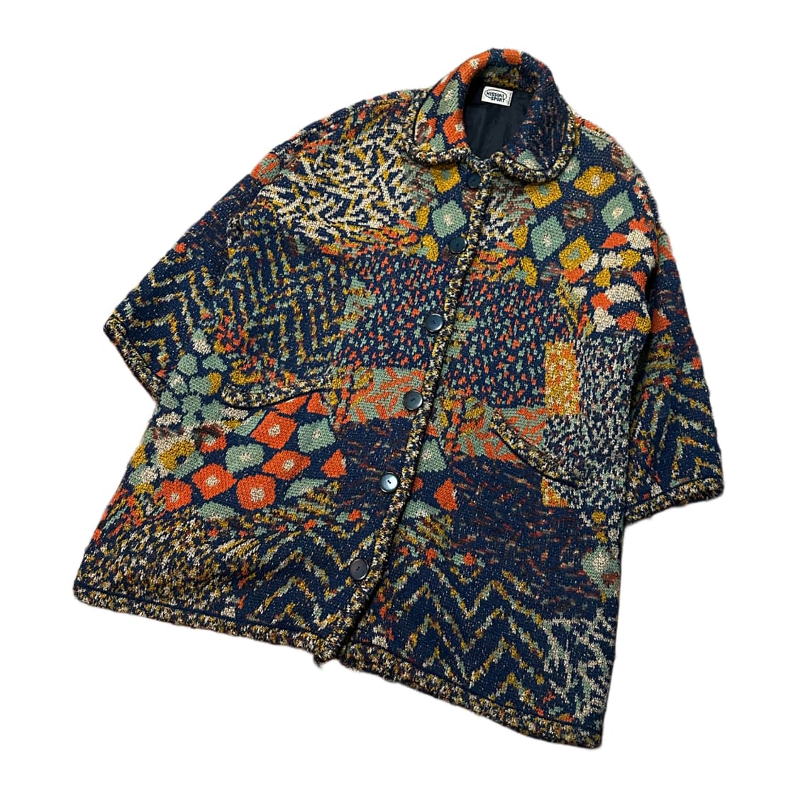 Missoni 미쏘니 자카드 울 니트 코트 (XL) 상품이미지1