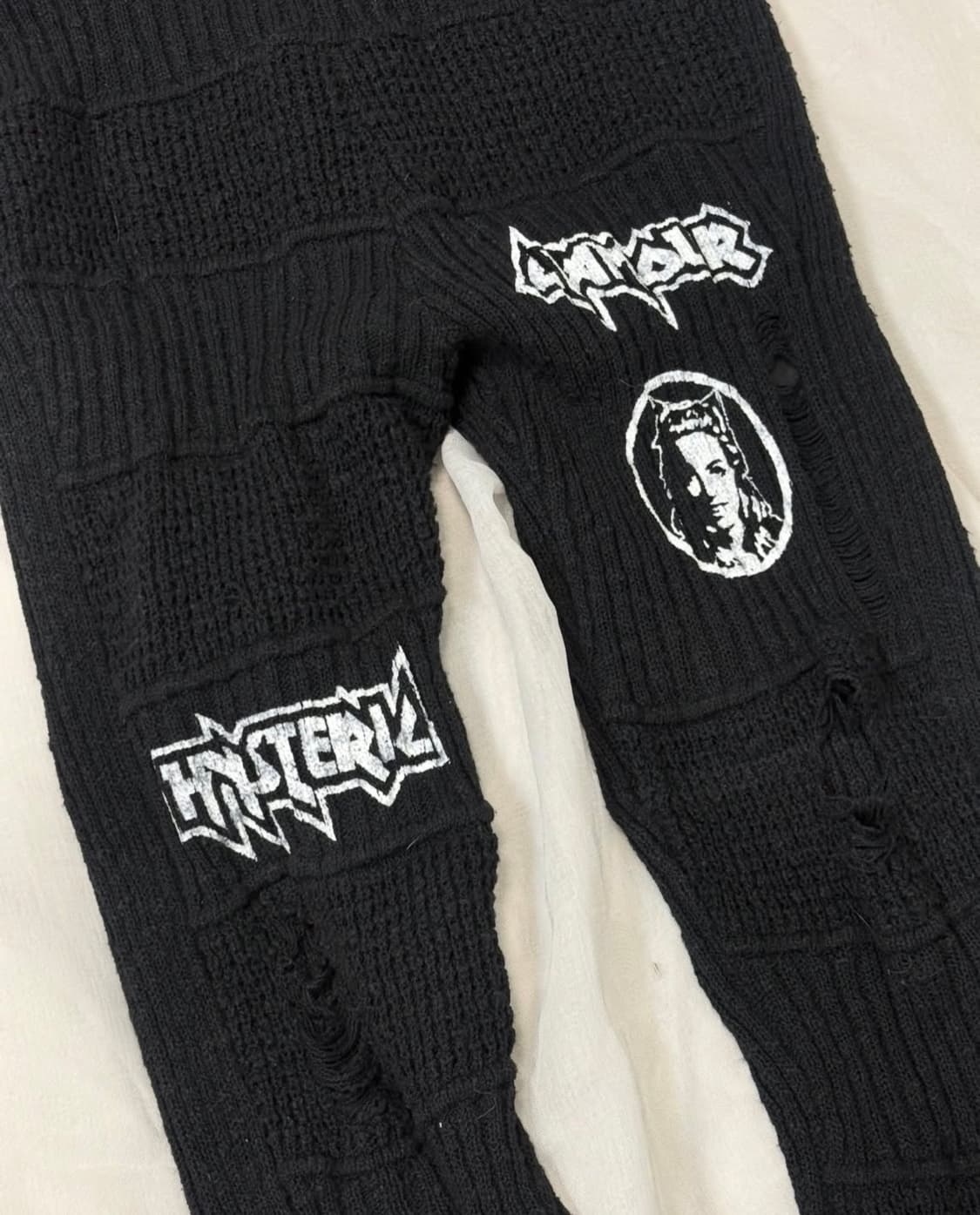 히스테릭글래머 풀밴딩 부츠컷바지 상품이미지2